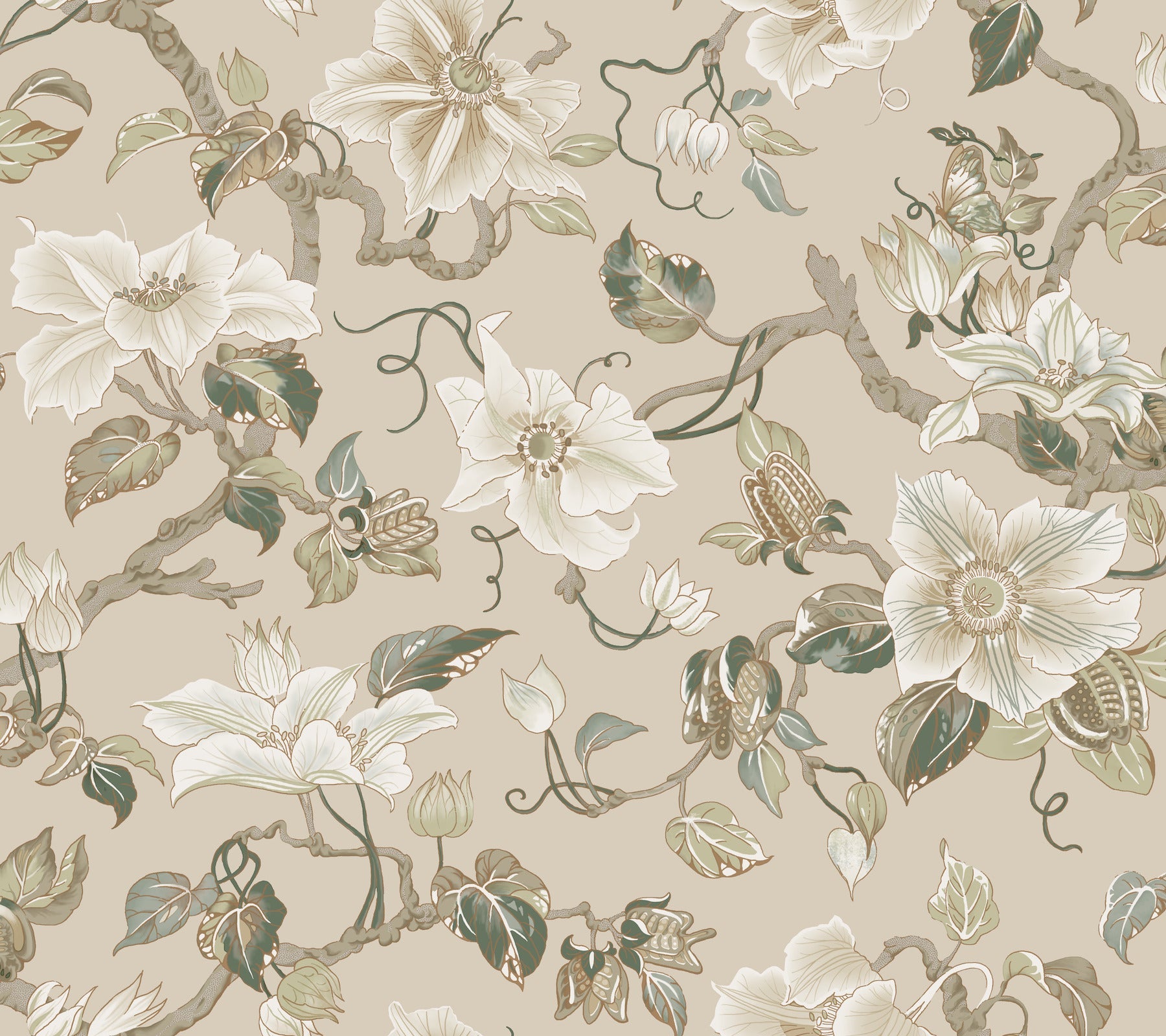 marguerite-vine-wallpaper-taupe-york-wallcoverings-gt4516