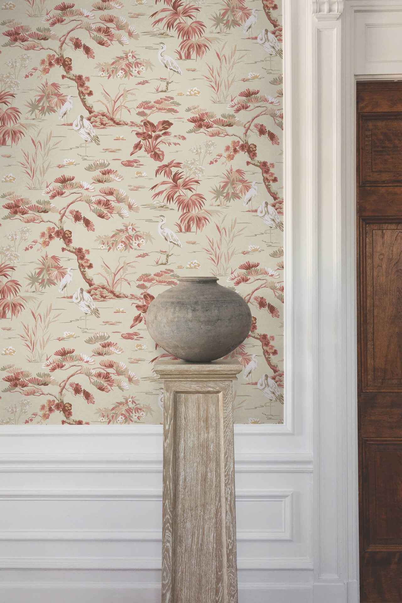 Bridgewater Coral Wallpaper - York Wallcoverings - GT4532 - York Wallcoverings Wallpaper