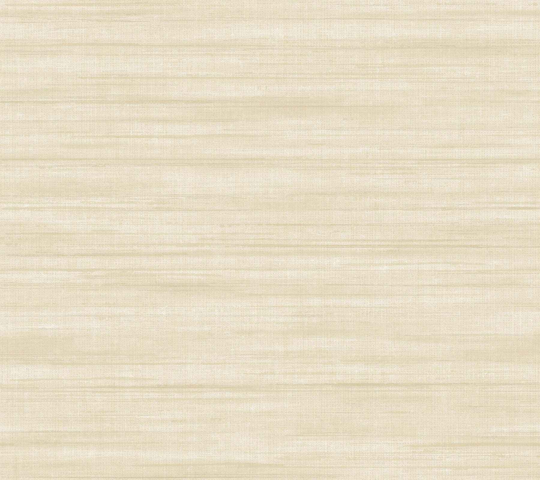 Brushed Linen Ivory Wallpaper - York Wallcoverings - GT4562