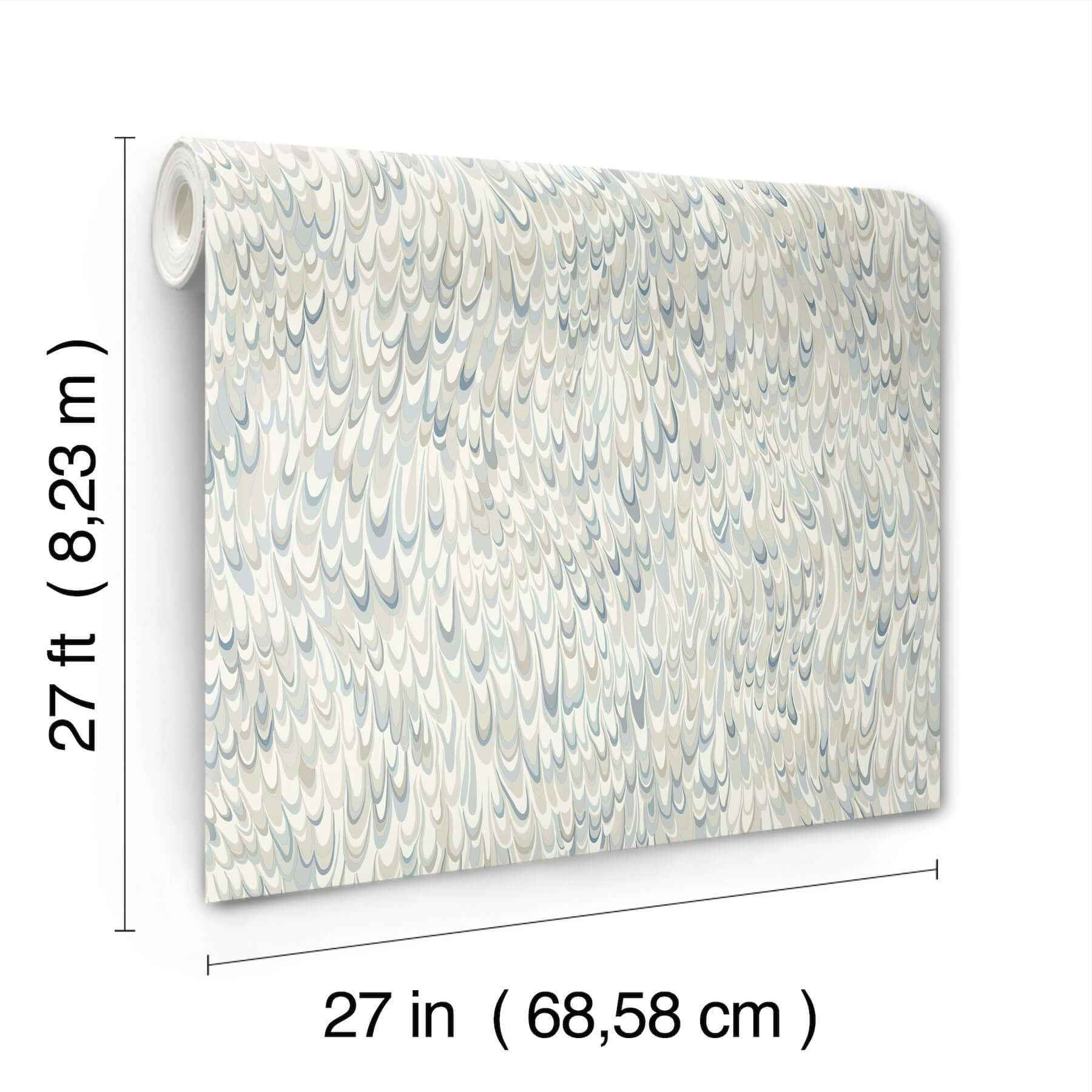 Aslan Blue Wallpaper - York Wallcoverings - GT4584 - York Wallcoverings Wallpaper