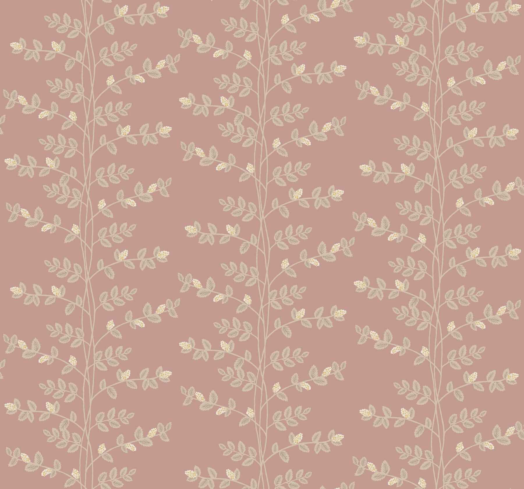 Climbing Vine Rose Wallpaper - York Wallcoverings - RF7426