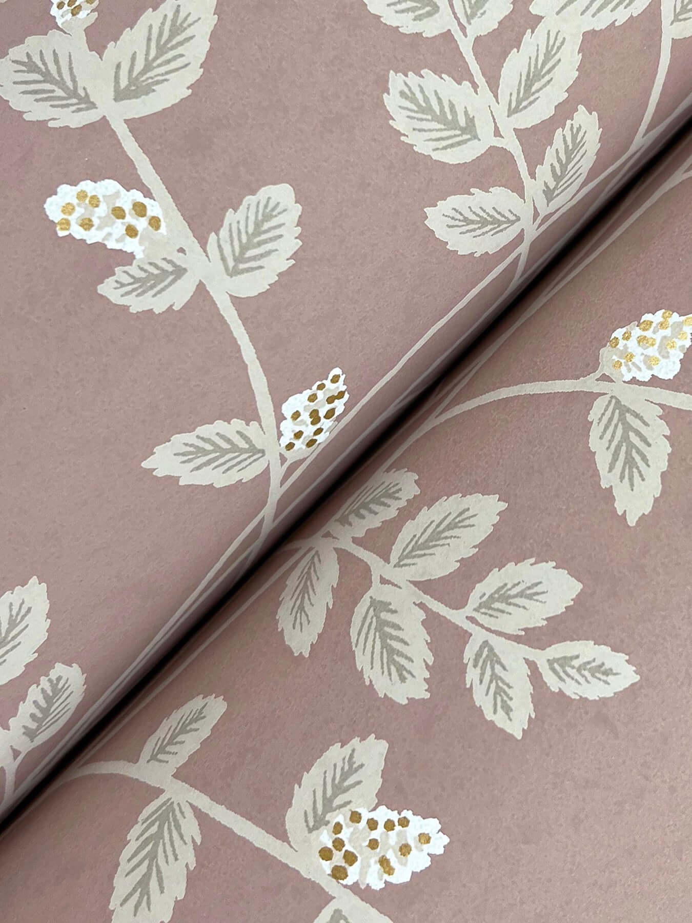 climbing-vine-rose-wallpaper-york-wallcoverings-rf7426 - York Wallpaper Wallpaper