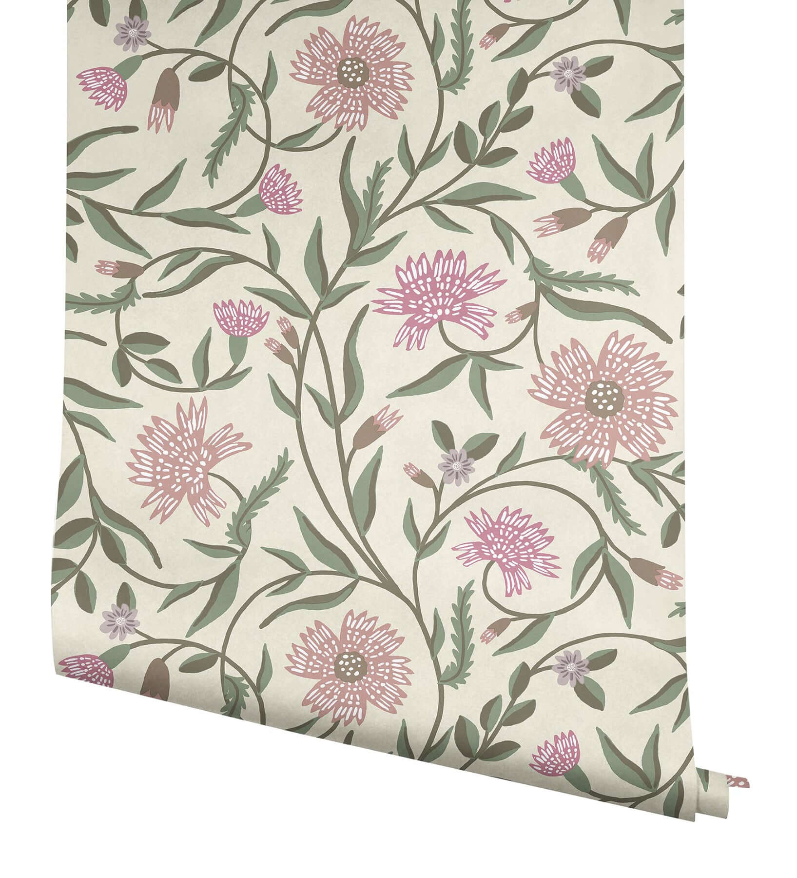 aster-rose-wallpaper-york-wallcoverings-rf7436 - York Wallpaper Wallpaper