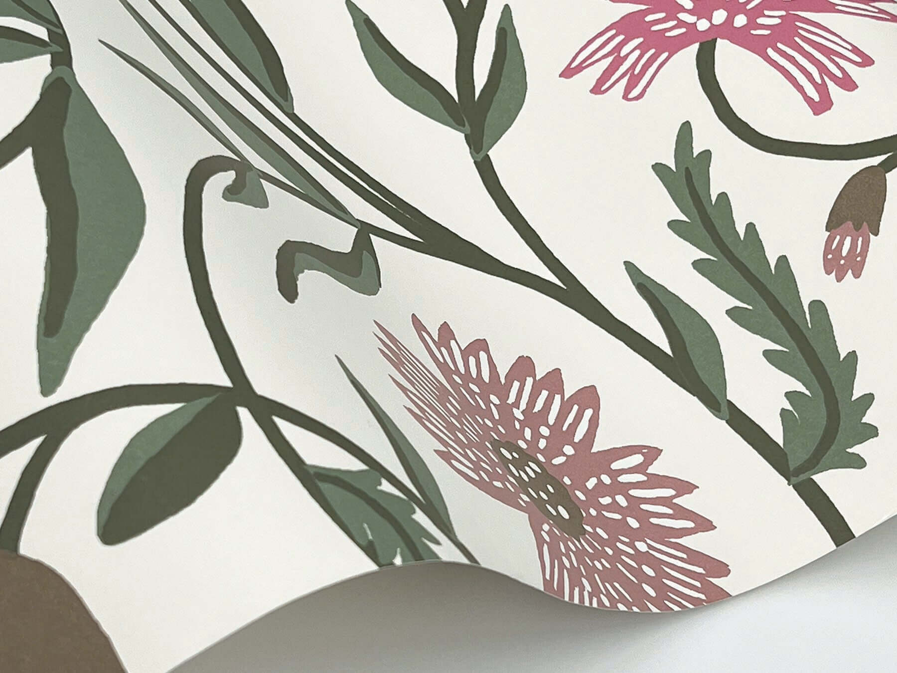 aster-rose-wallpaper-york-wallcoverings-rf7436 - York Wallpaper Wallpaper