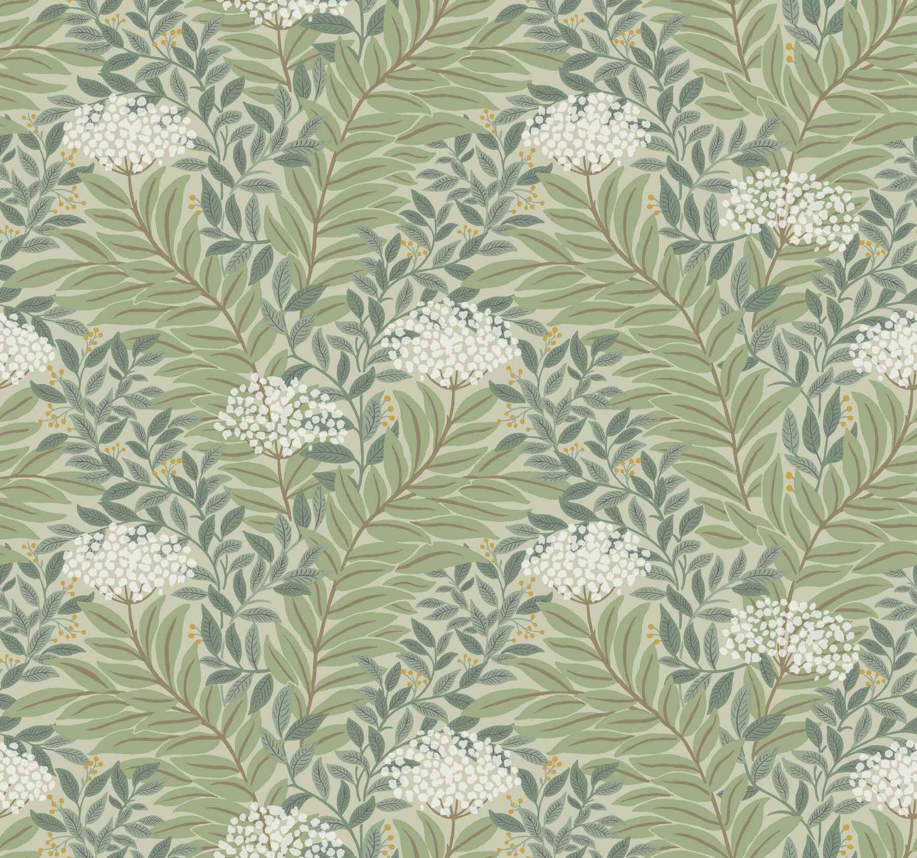 Highgrove Sage Wallpaper - York Wallcoverings - RF7503 - York Wallcoverings Wallpaper