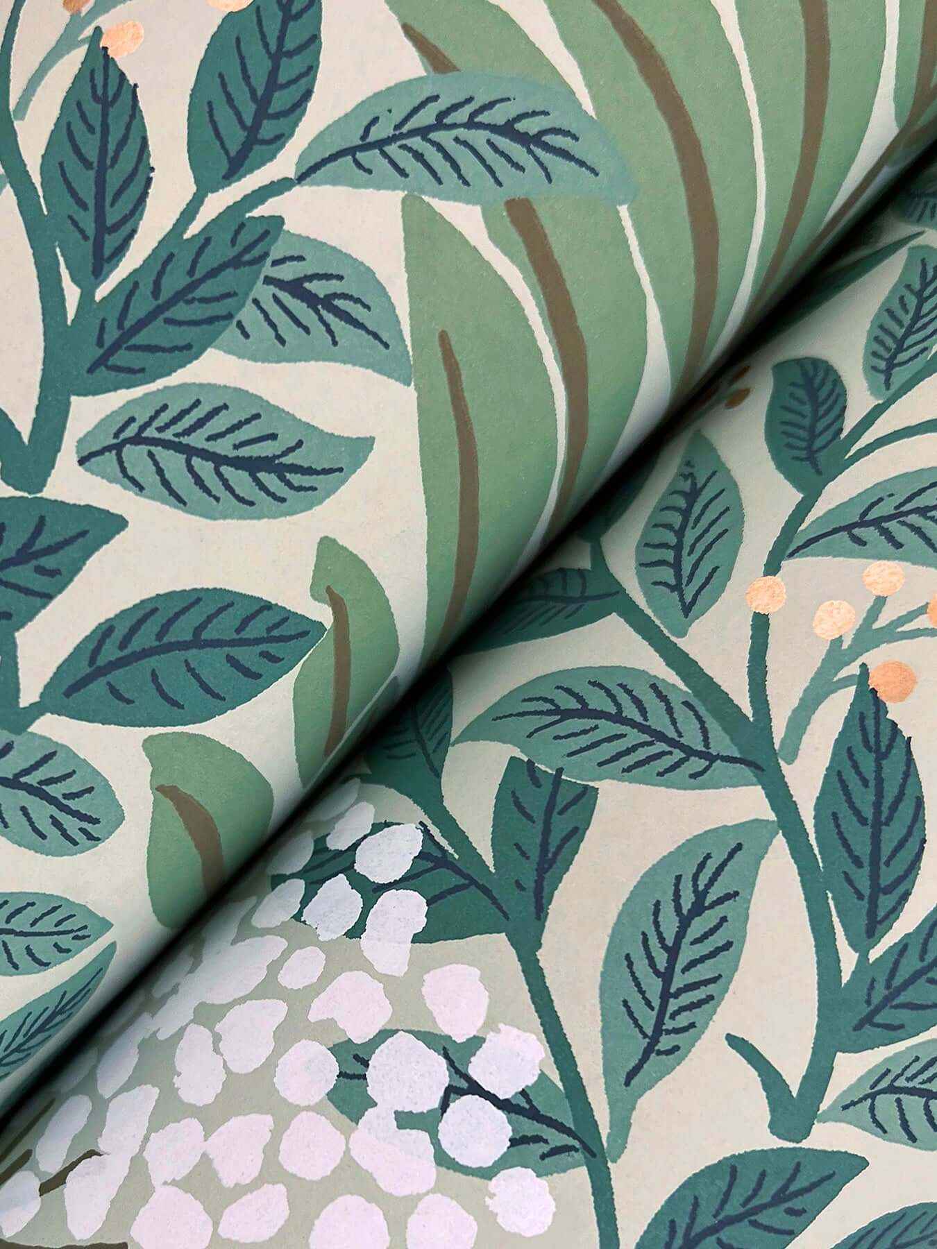 Highgrove Sage Wallpaper - York Wallcoverings - RF7503 - York Wallcoverings Wallpaper