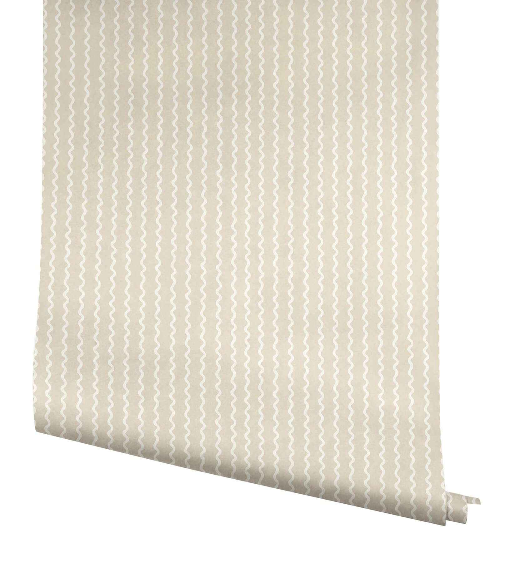 Rickrack Linen Wallpaper - York Wallcoverings - RF7554 - York Wallcoverings Wallpaper