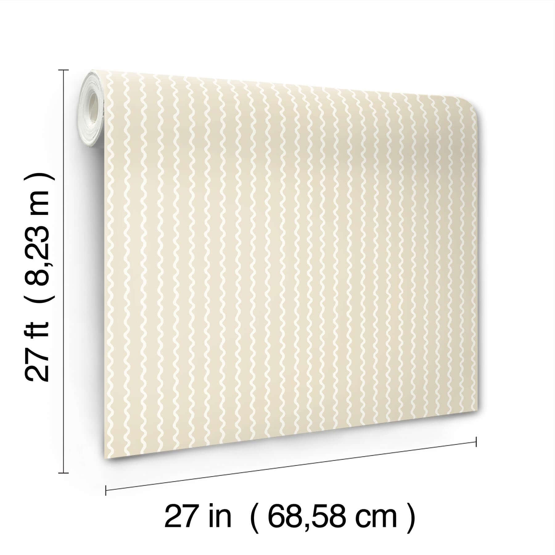 rickrack-wallpaper-linen-york-wallcoverings-rf7554 - York Wallcoverings Wallpaper