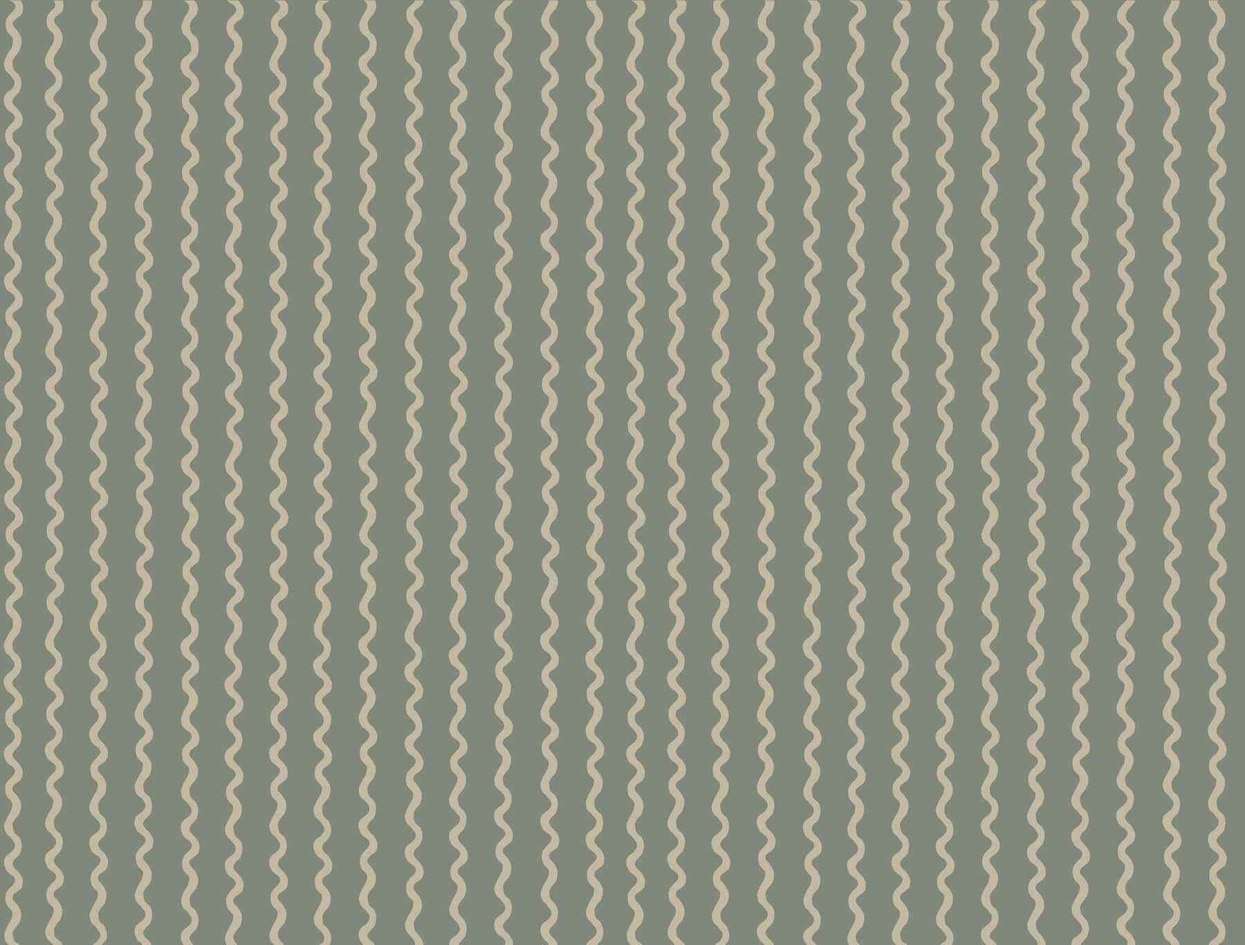 Rickrack Moss Wallpaper - York Wallcoverings - RF7553