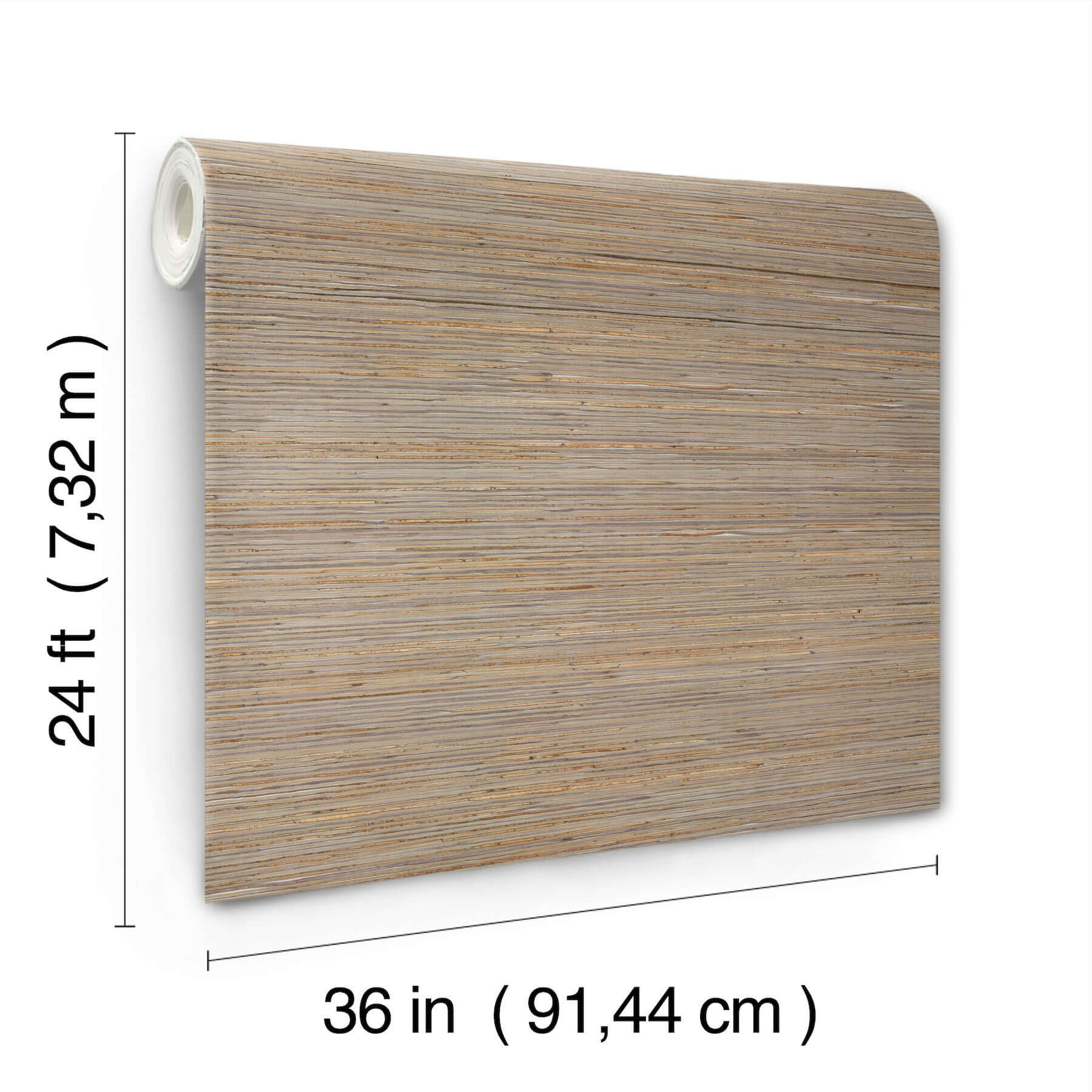 bamboo-hemp-blend-wallpaper-taupe-york-wallcoverings-nt6102 - York Wallcoverings Wallpaper