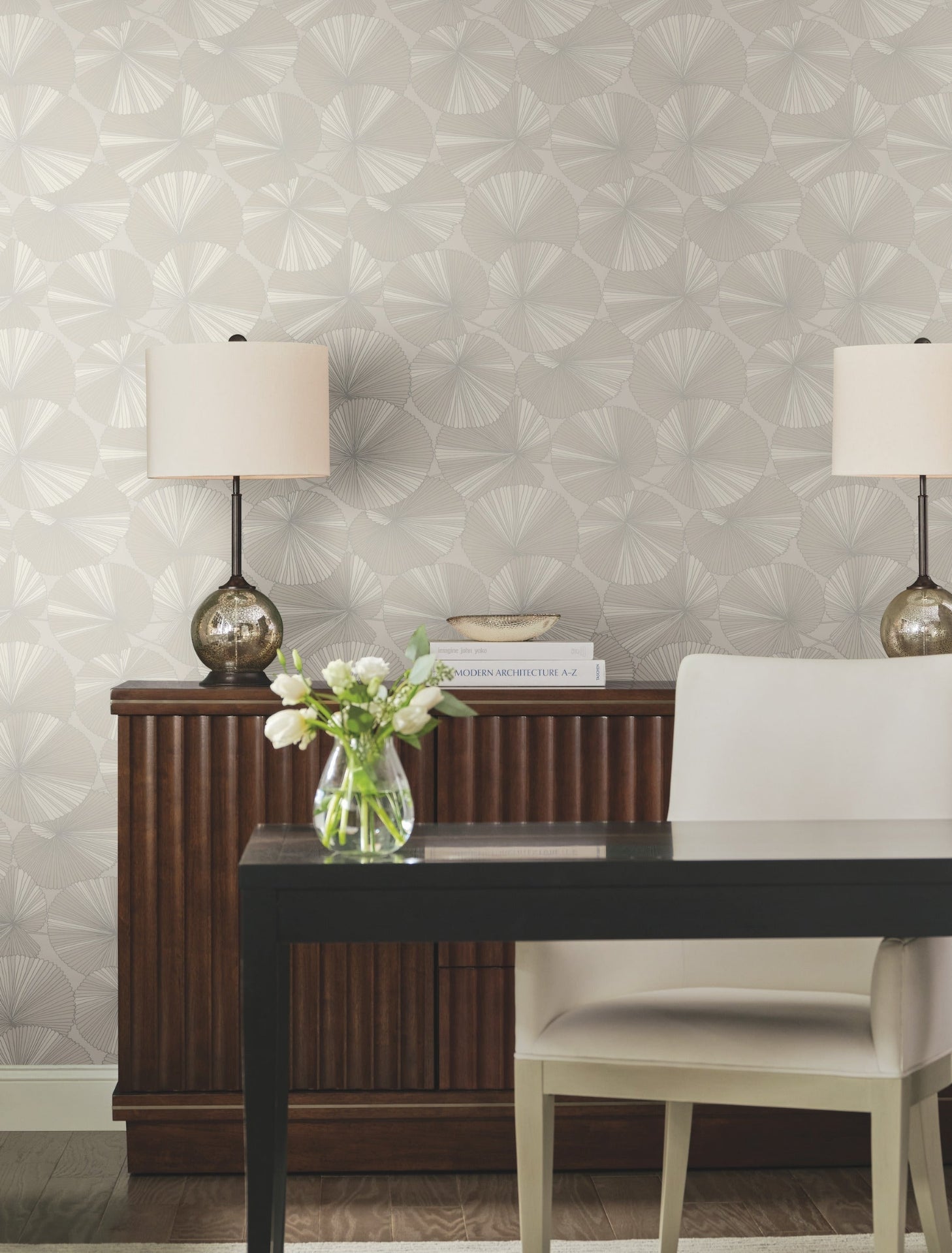 layered-lily-pads-wallpaper-grey-york-wallcoverings-nt6114