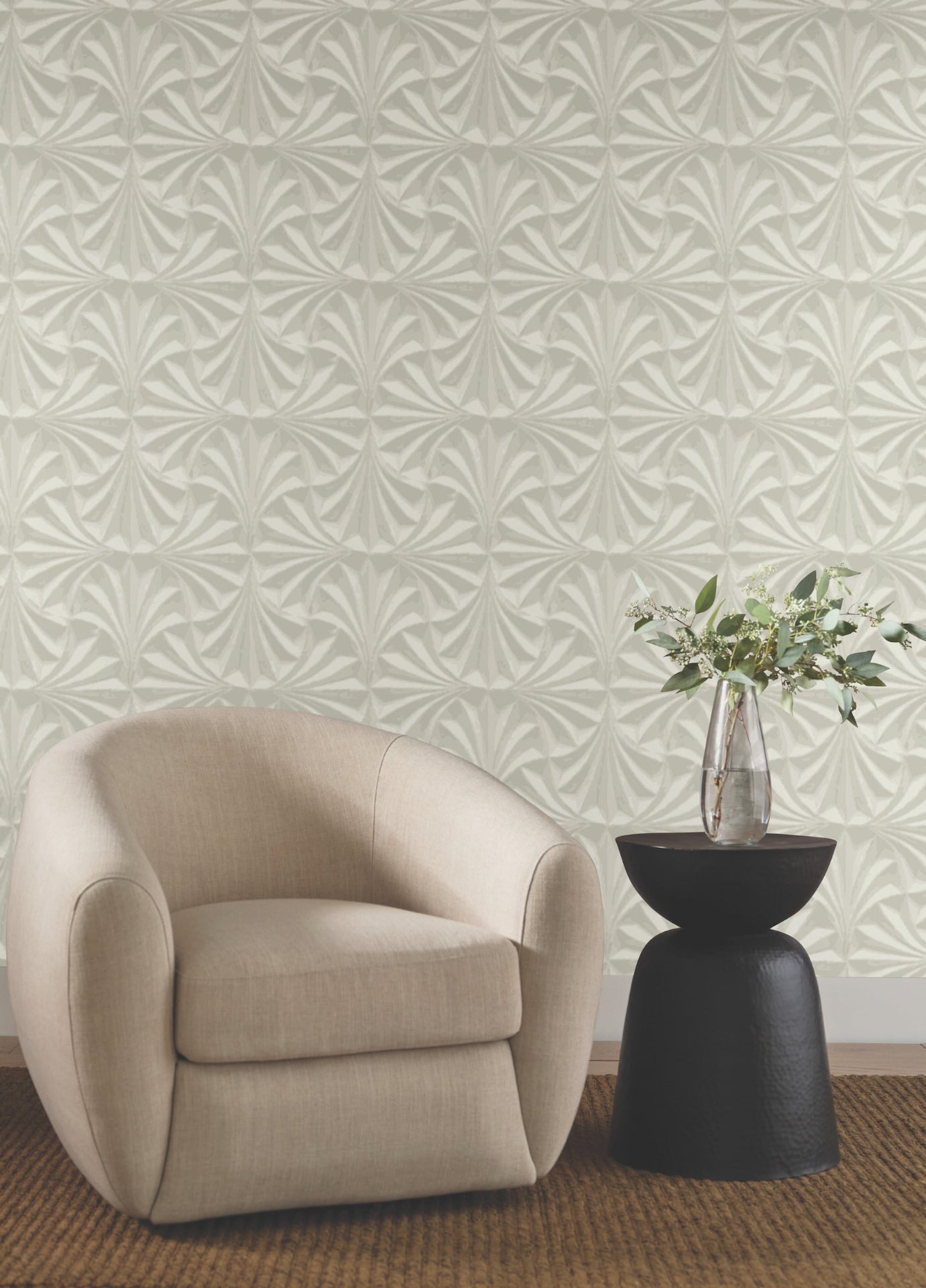 sculpted-fans-wallpaper-taupe-york-wallcoverings-nt6128