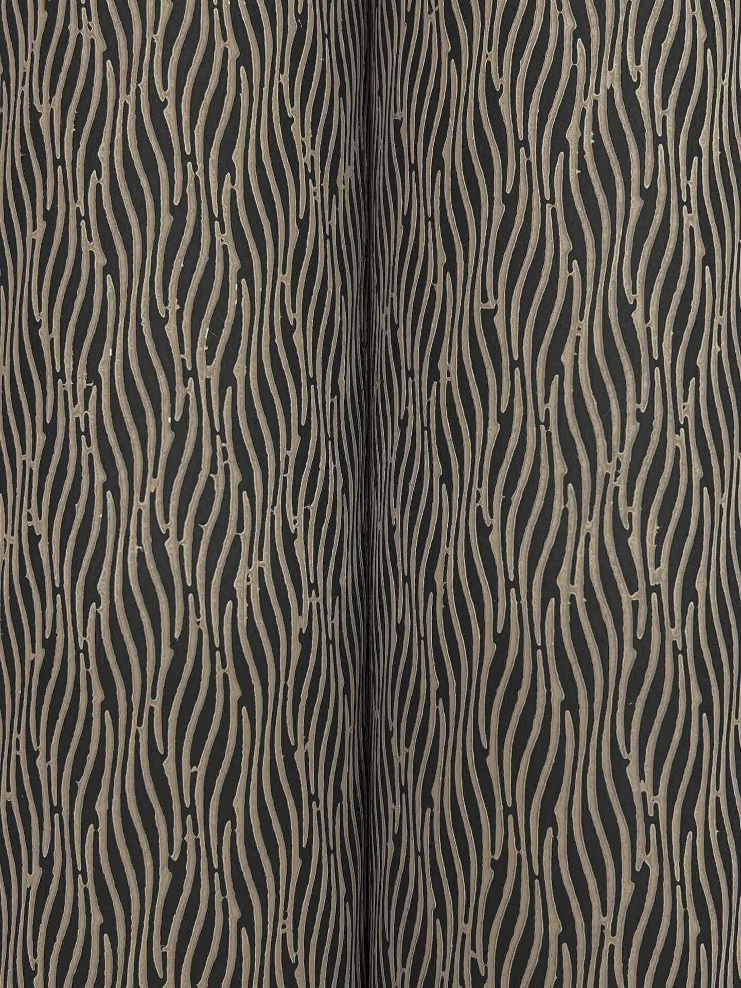 Elevated Black Waves Wallpaper - York Wallcoverings - NT6151 - York Wallcoverings Wallpaper