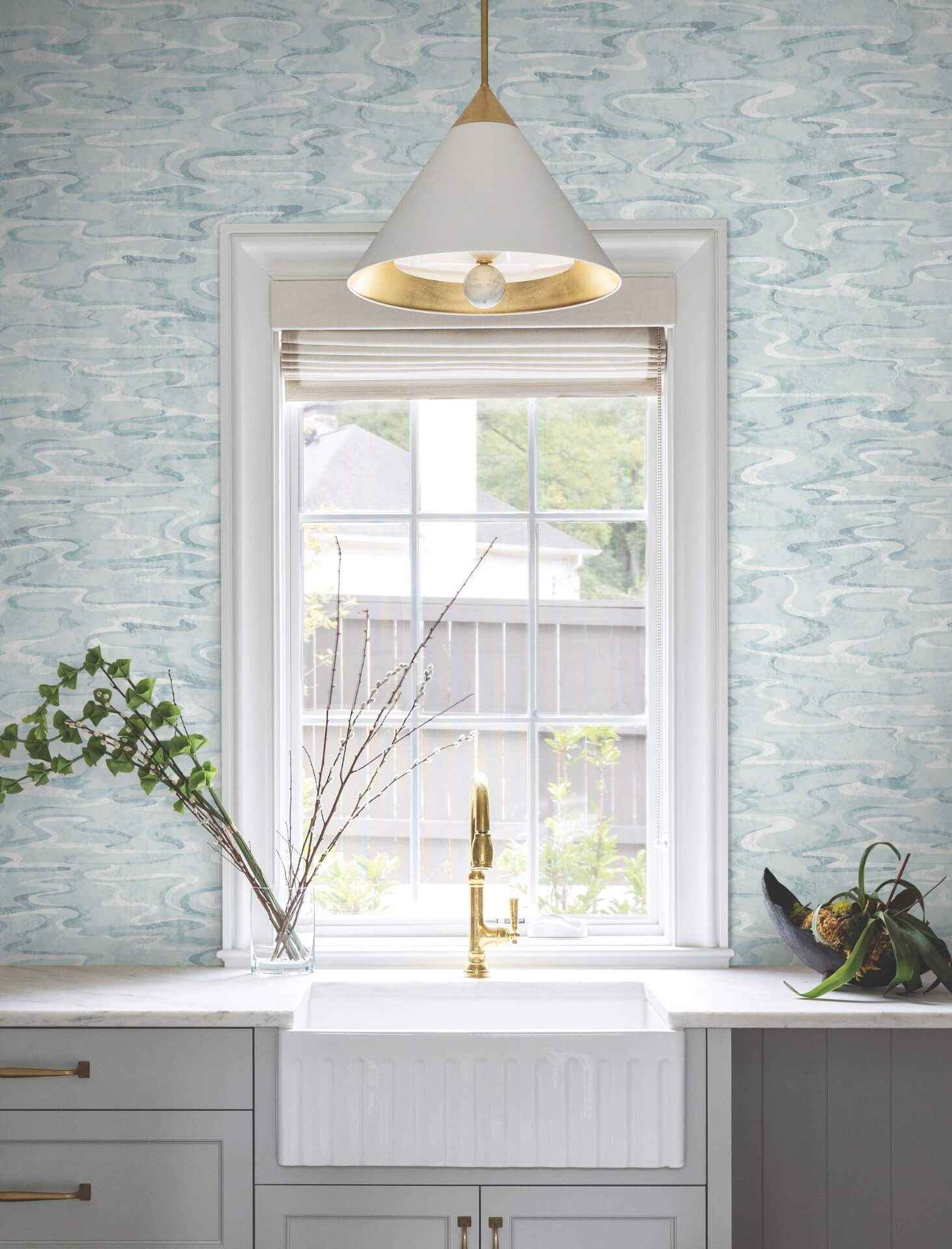 Dreamland Blue Wallpaper - York Wallcoverings - NT6171 - York Wallcoverings Wallpaper