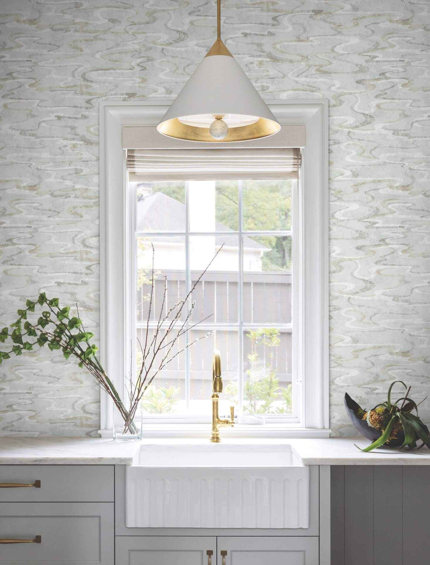 Dreamland Grey Wallpaper - York Wallcoverings - NT6174 - York Wallcoverings Wallpaper