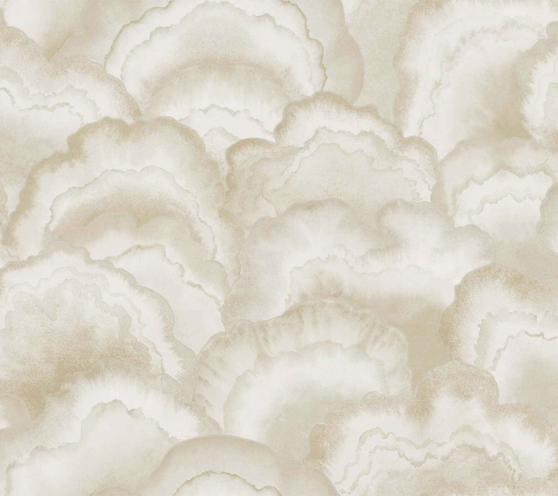 Abalone Sand Fans Wallpaper - York Wallcoverings - NT6182 - York Wallcoverings Wallpaper