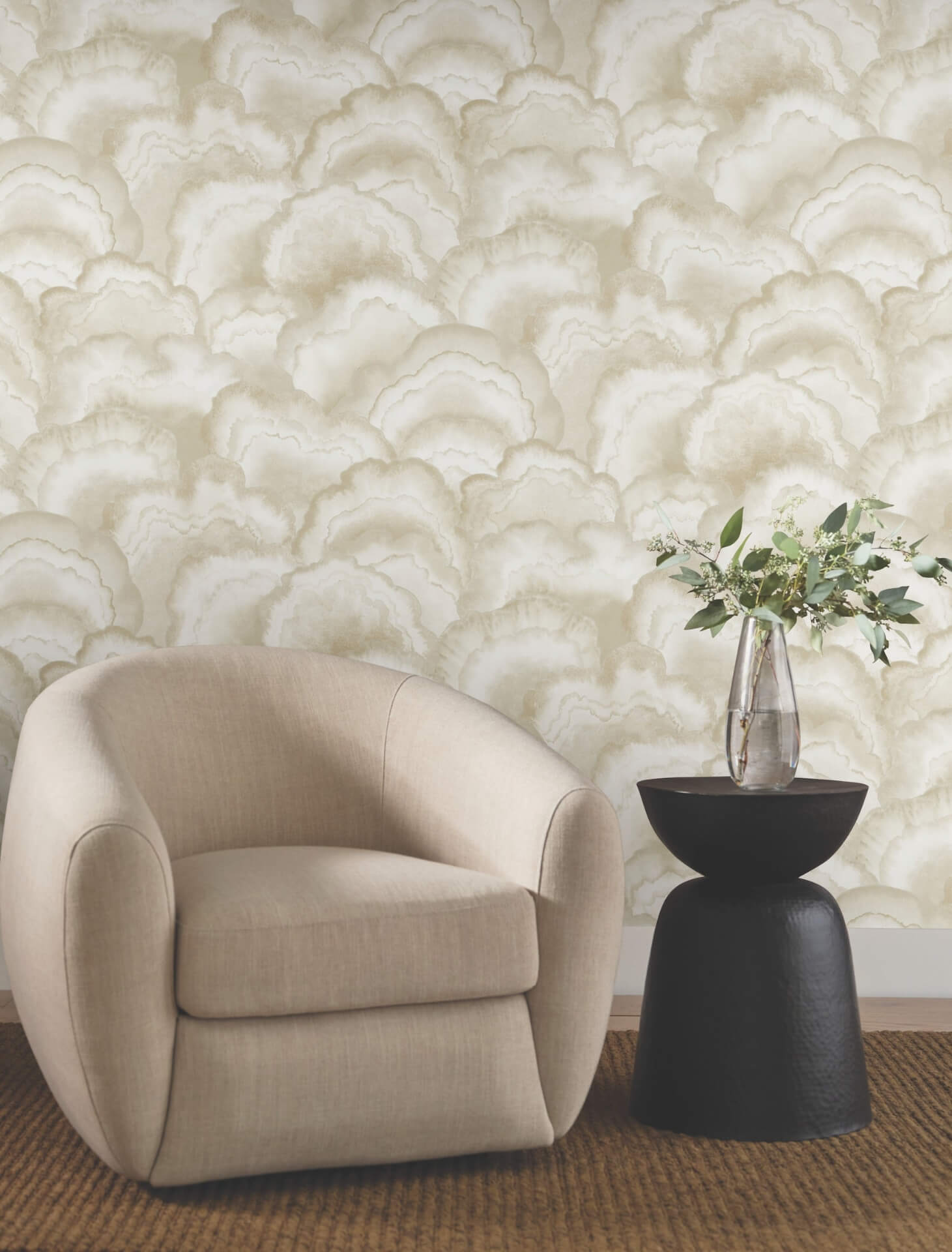 abalone-sand-fans-wallpaper-york-wallcoverings-nt6182 - York Wallpaper Wallpaper