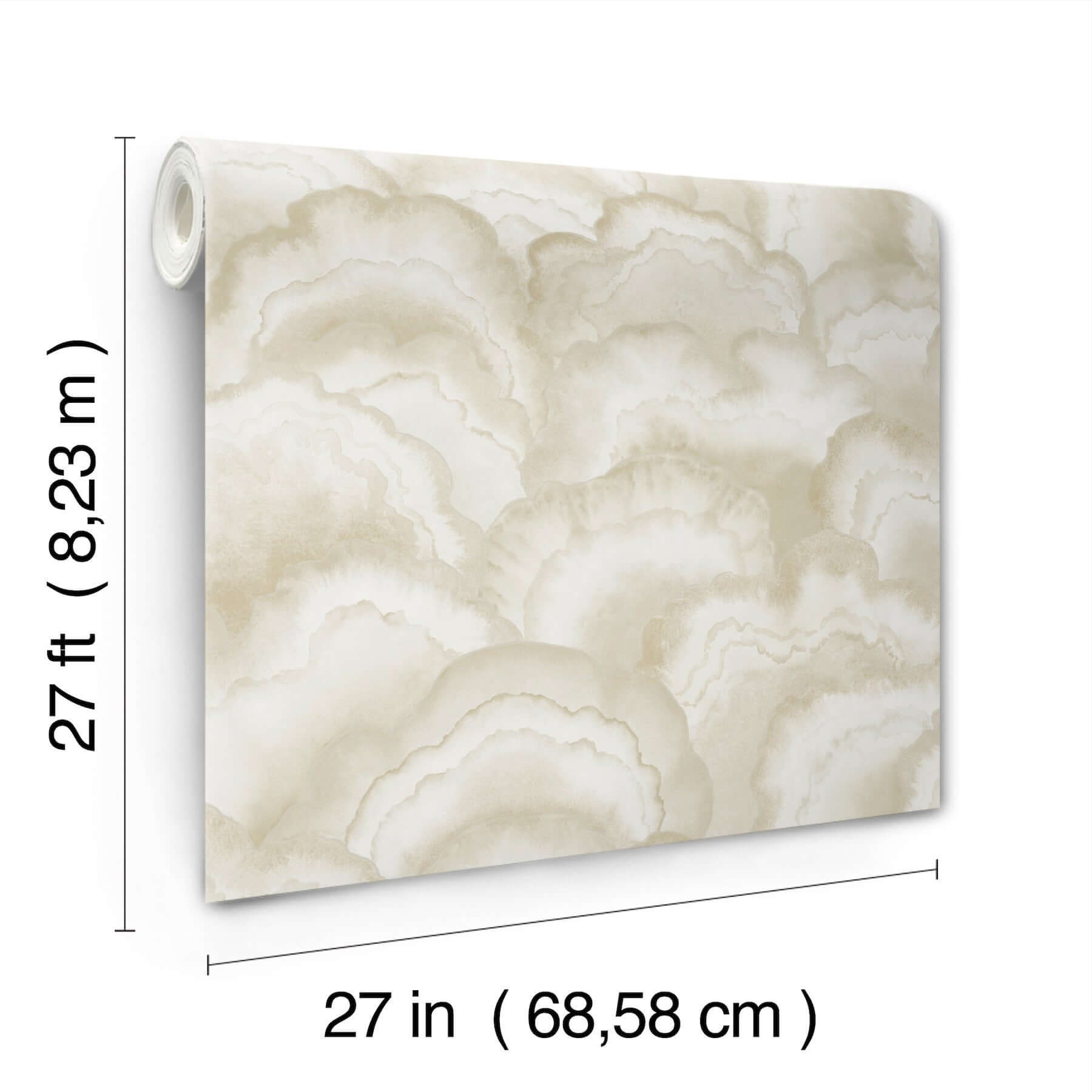 abalone-sand-fans-wallpaper-york-wallcoverings-nt6182 - York Wallpaper Wallpaper