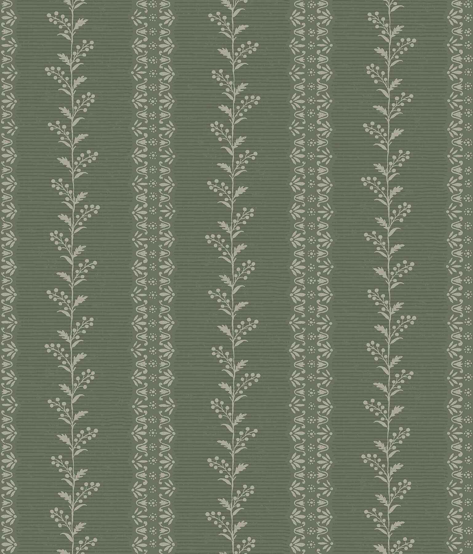 Everleigh Pine Wallpaper - York Wallcoverings - MF4767 - York Wallcoverings Wallpaper