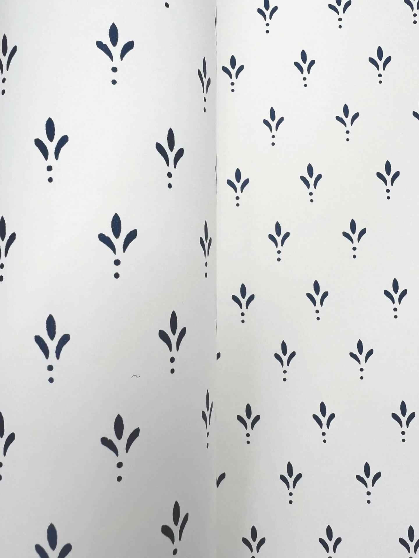 Charm Blue Wallpaper - York Wallcoverings - MF4772 - York Wallcoverings Wallpaper