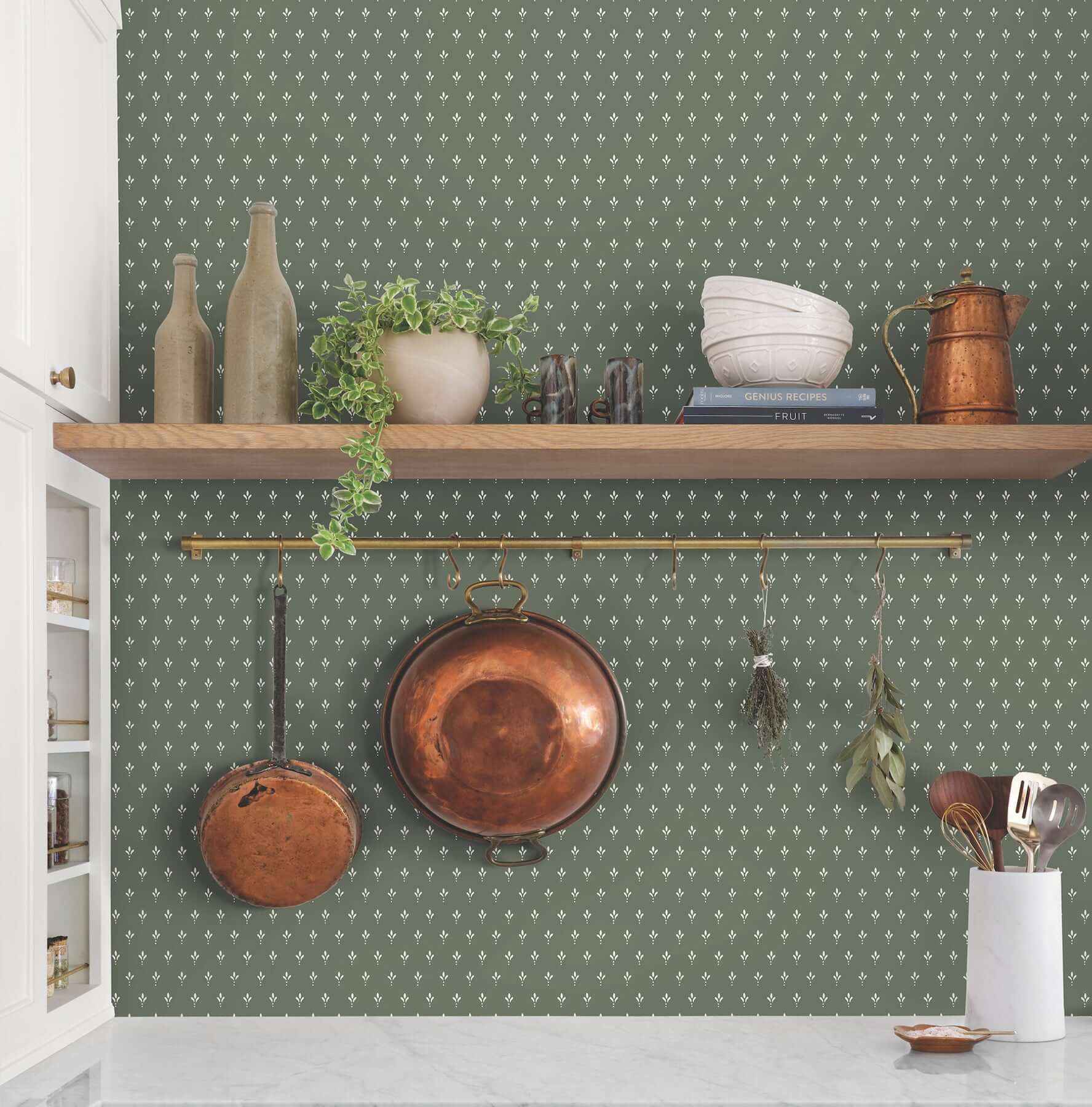 Charm Pine Wallpaper - York Wallcoverings - MF4777 - York Wallcoverings Wallpaper