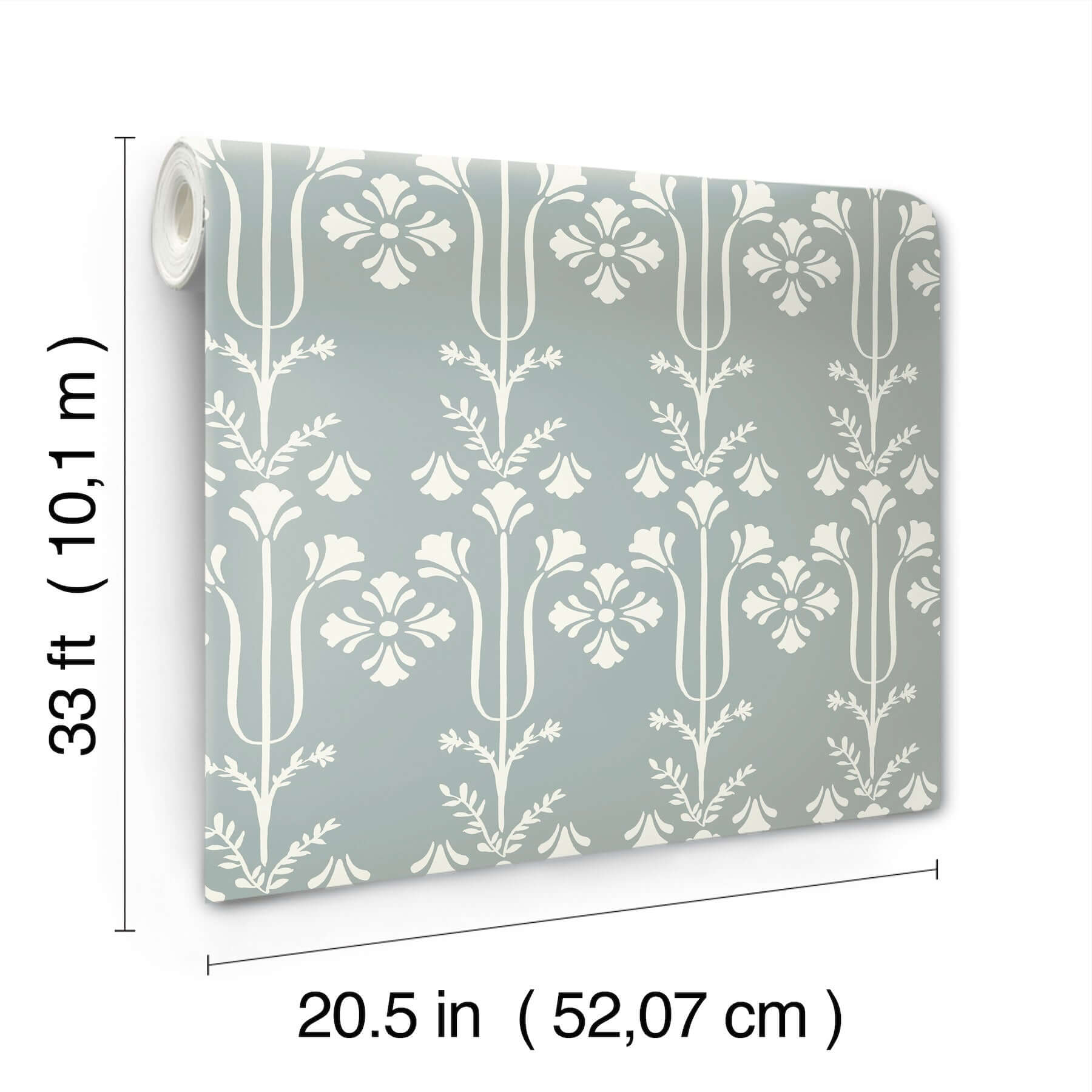 lydia-blue-wallpaper-york-wallcoverings-mf4806 - York Wallcoverings Wallpaper