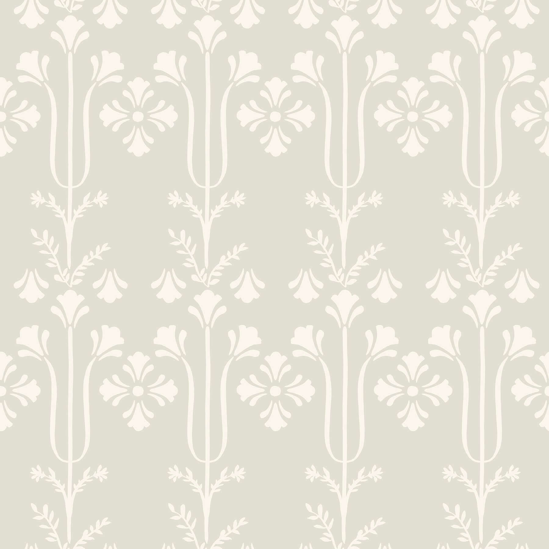 lydia-ivory-wallpaper-york-wallcoverings-mf4804 - York Wallcoverings Wallpaper