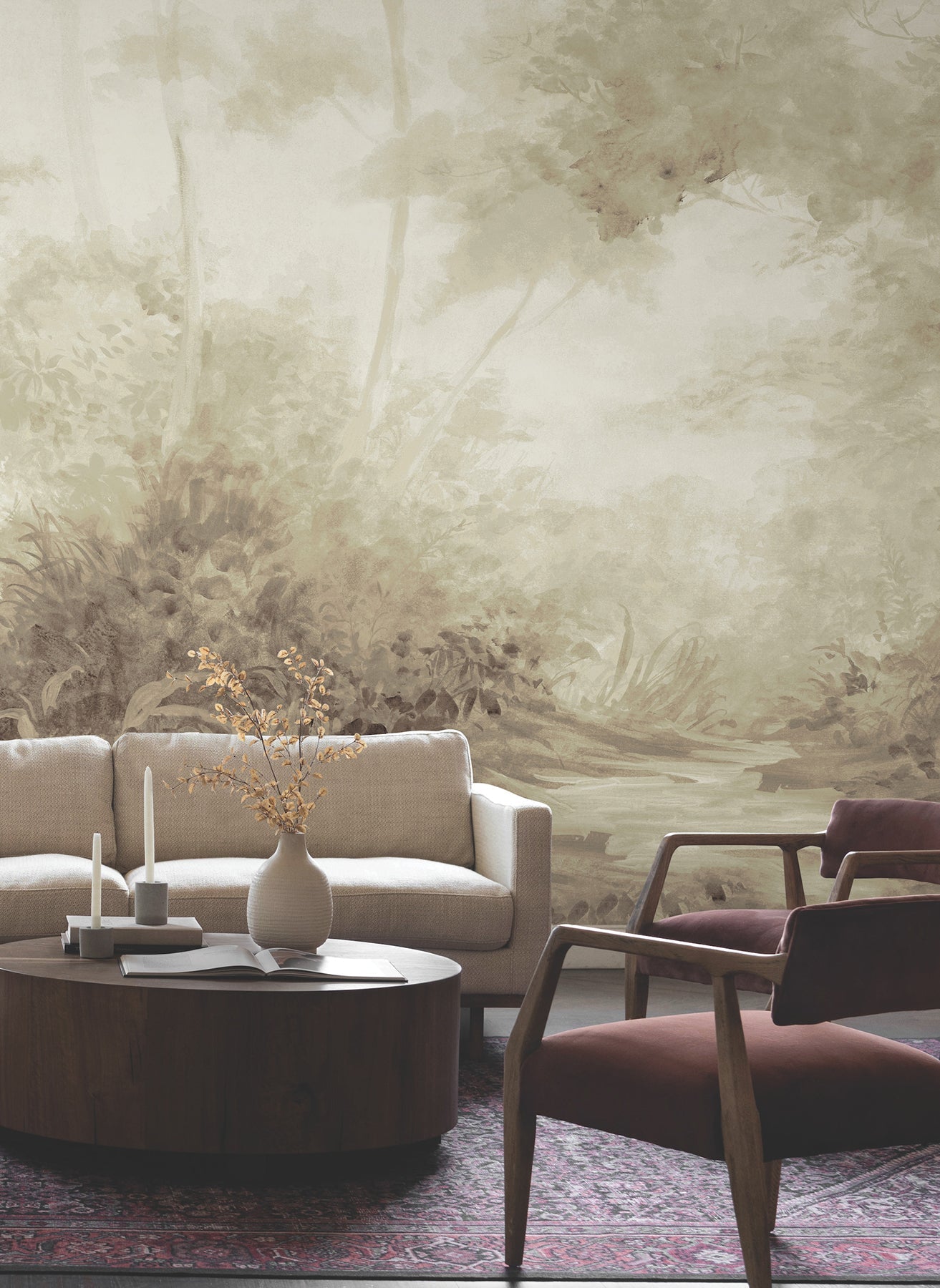 woodlands-mural-wall-mural-sepia-york-wallcoverings-mf4807m