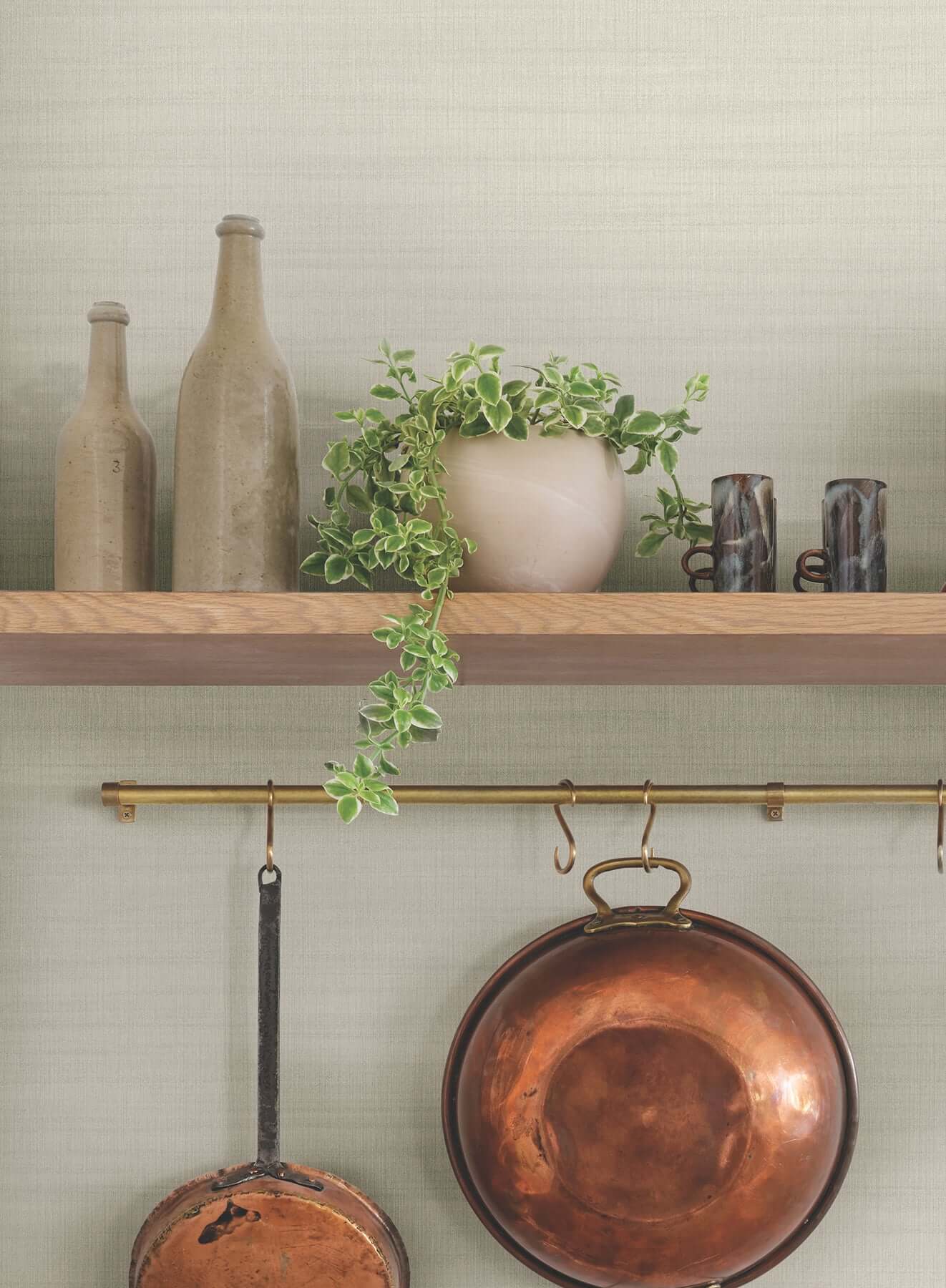 washed-cotton-linen-wallpaper-york-wallcoverings-om3661 - York Wallpaper Wallpaper