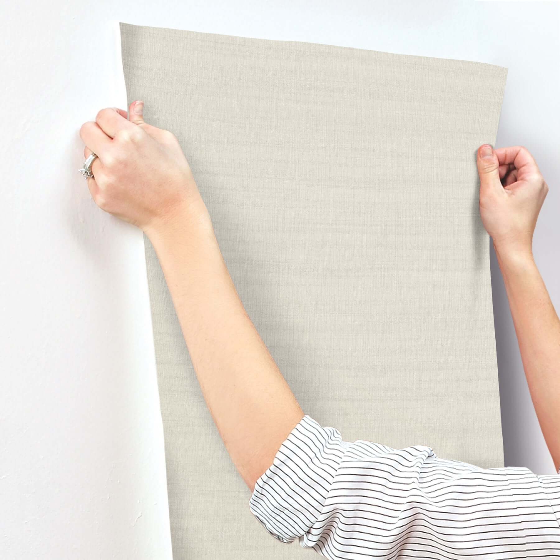 washed-cotton-linen-wallpaper-york-wallcoverings-om3661 - York Wallpaper Wallpaper
