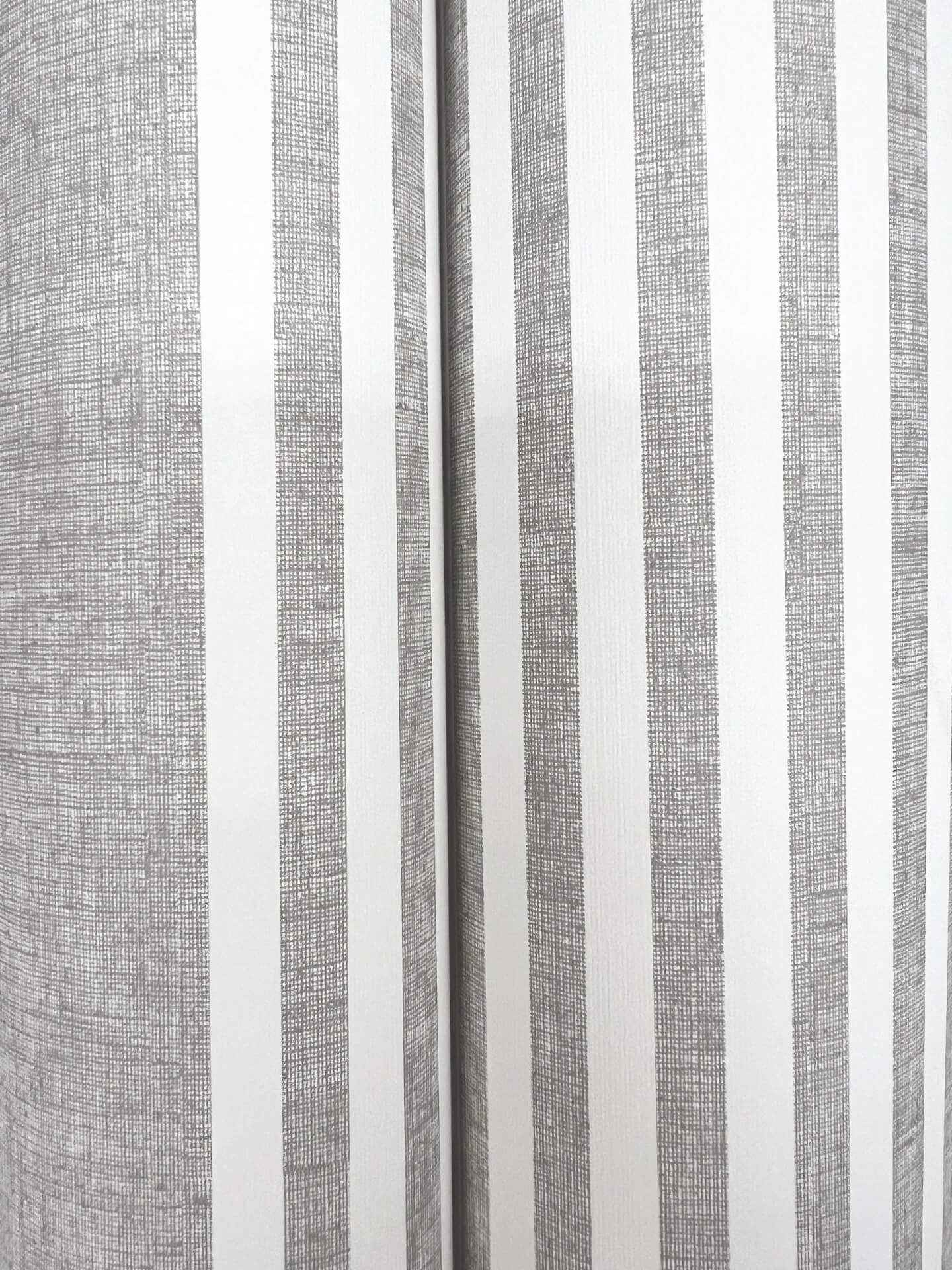 French Charcoal Linen Stripe Wallpaper - York Wallcoverings - SR1586MH - York Wallcoverings Wallpaper
