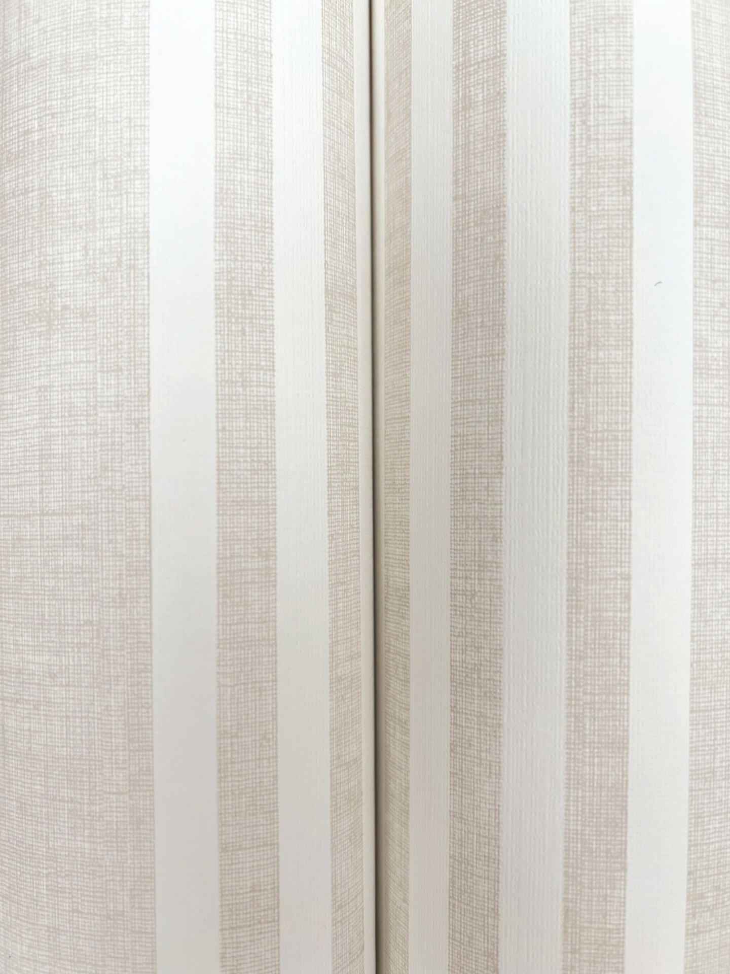 French Soft Linen Stripe Wallpaper - York Wallcoverings - SR1581MH - York Wallcoverings Wallpaper