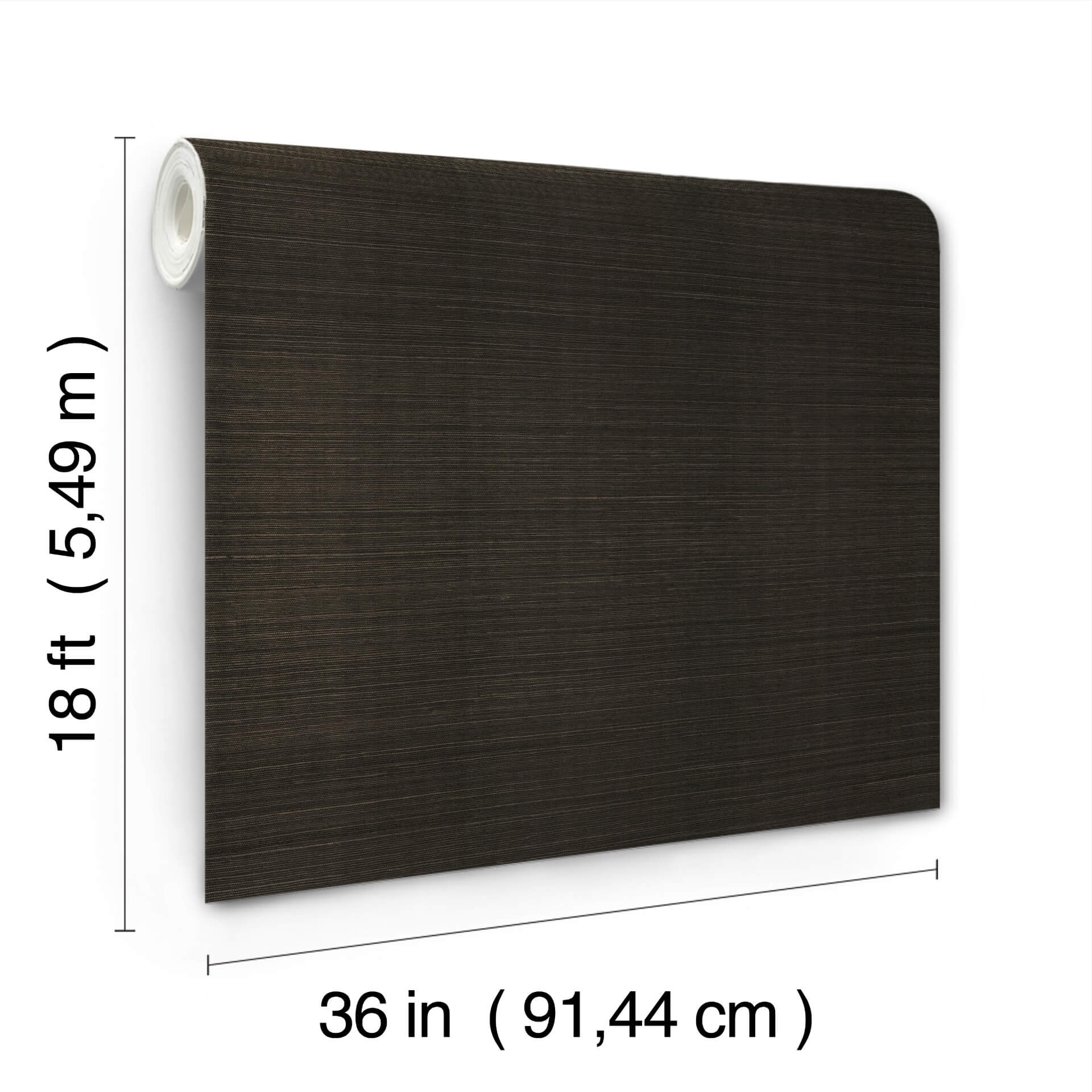 natural-grasscloth-peel-stick-wallpaper-black-york-wallcoverings-psw1593rl - York Wallcoverings Wallpaper