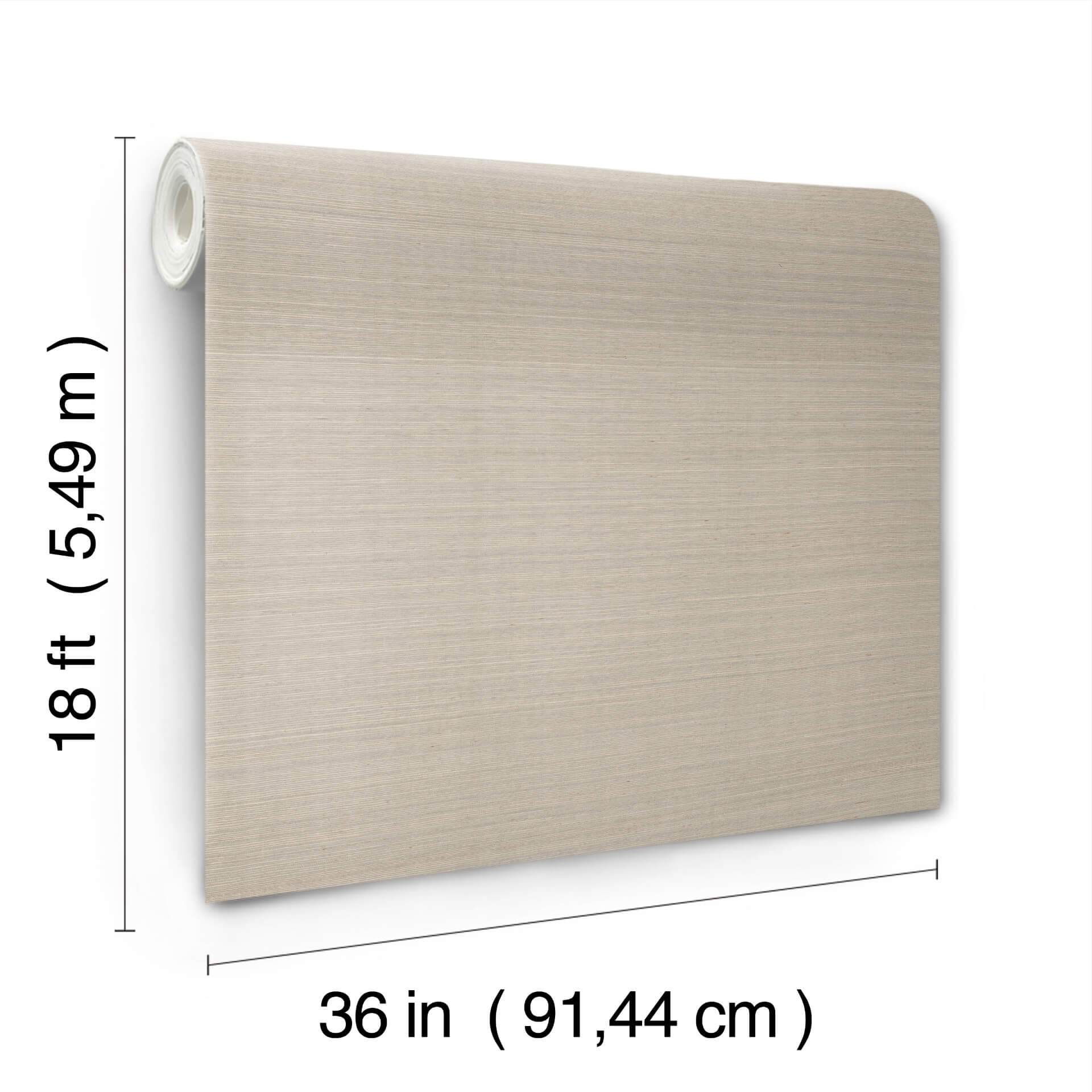 natural-grasscloth-peel-stick-wallpaper-warm-grey-york-wallcoverings-psw1597rl - York Wallcoverings Wallpaper
