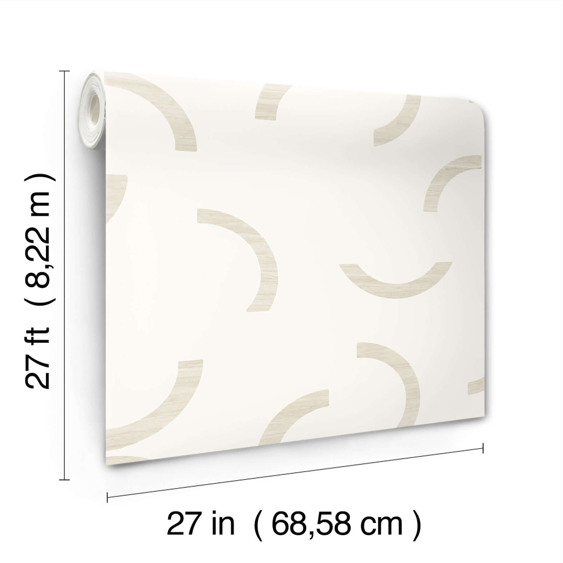 lunula-ivory-wallpaper-york-wallcoverings-fm1025 - York Wallcoverings Wallpaper