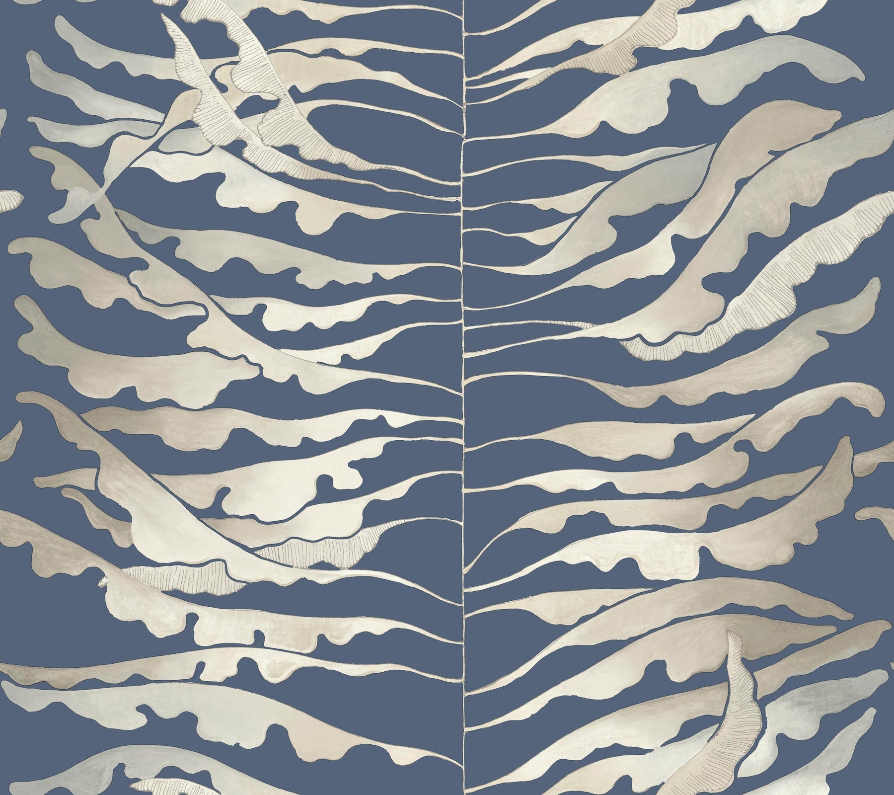 leaf-column-wallpaper-navy-york-wallcoverings-fm1043