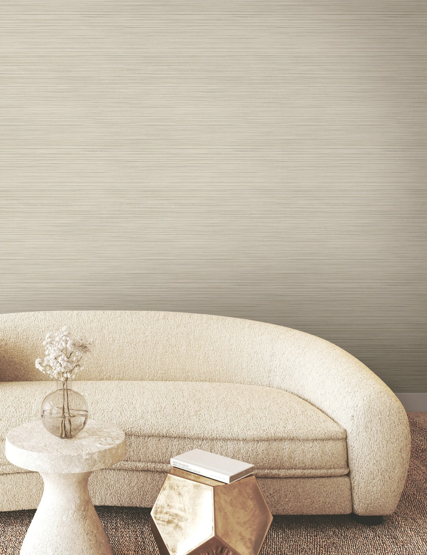 alignment-taupe-wallpaper-york-wallcoverings-fm1076 - York Wallpaper Wallpaper