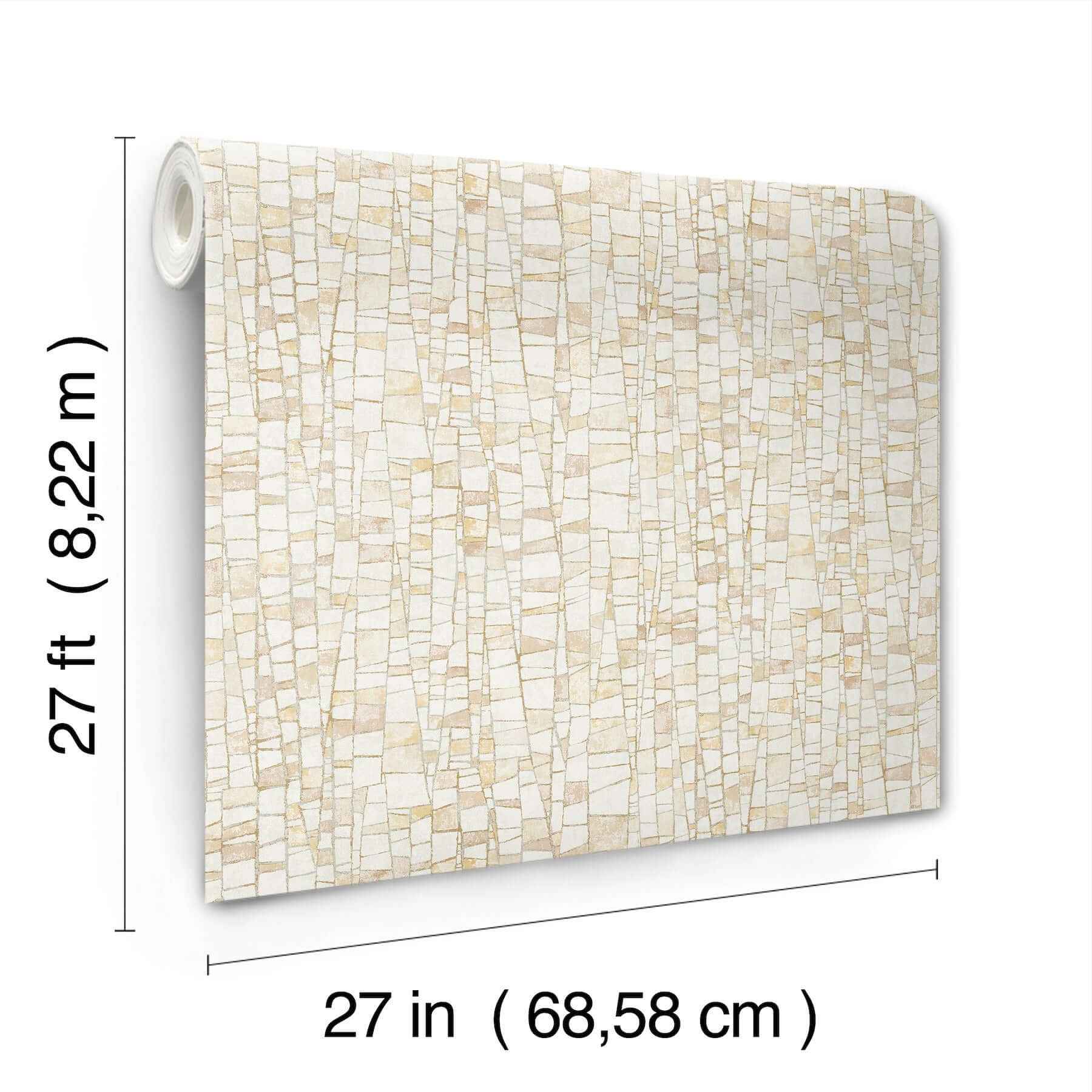 Kaleidoscopic Sun Baked Wallpaper - York Wallcoverings - FM1082 - York Wallcoverings Wallpaper