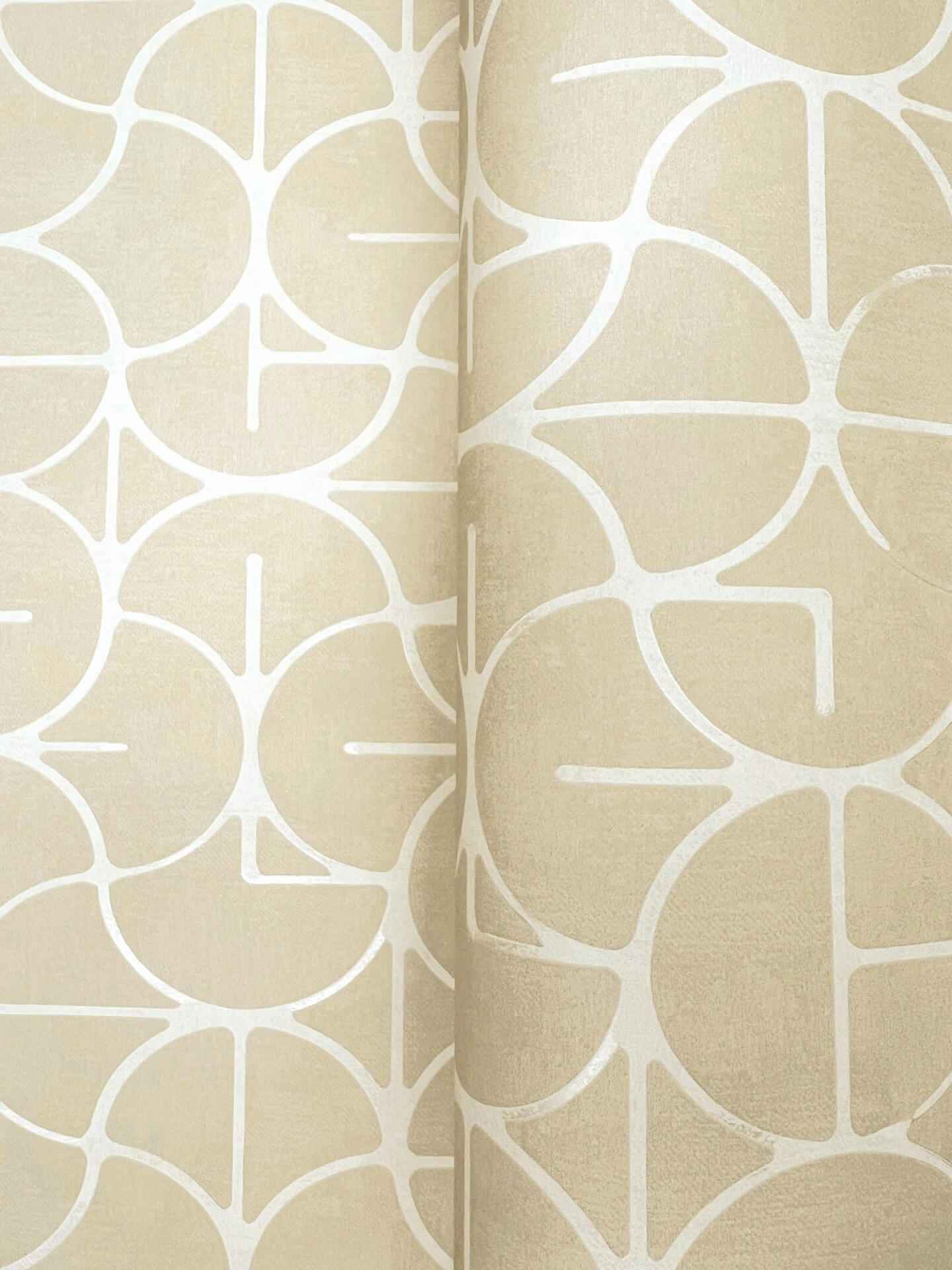 Looking Glass Straw Wallpaper - York Wallcoverings - FM1101 - York Wallcoverings Wallpaper