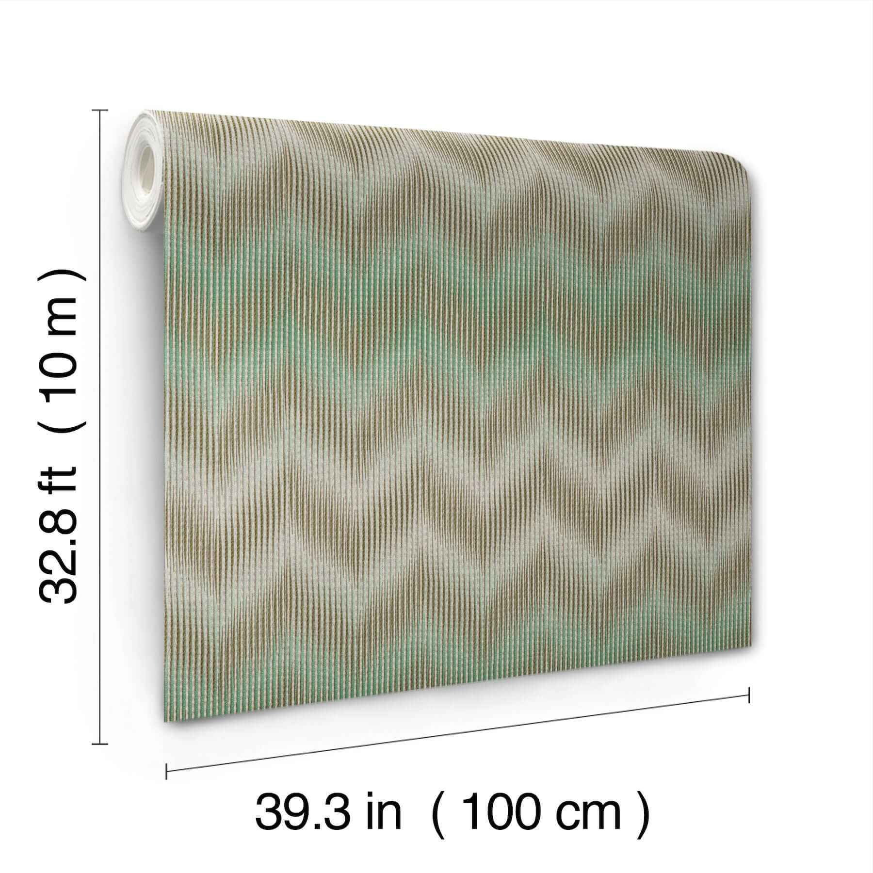 Ande Green Wallpaper - York Wallcoverings - MI10513 - York Wallcoverings Wallpaper