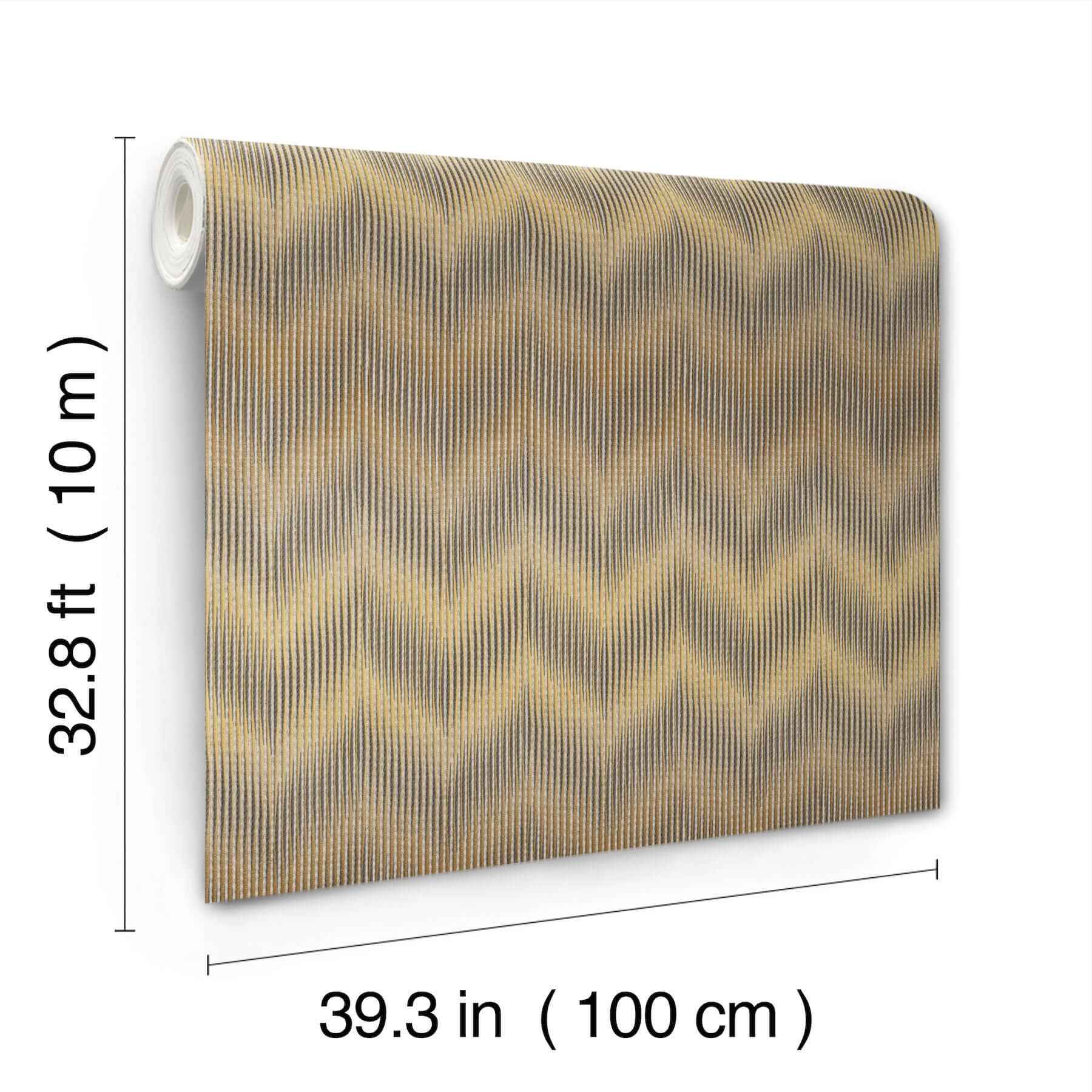 Ande Ochre Wallpaper - York Wallcoverings - MI10511 - York Wallcoverings Wallpaper