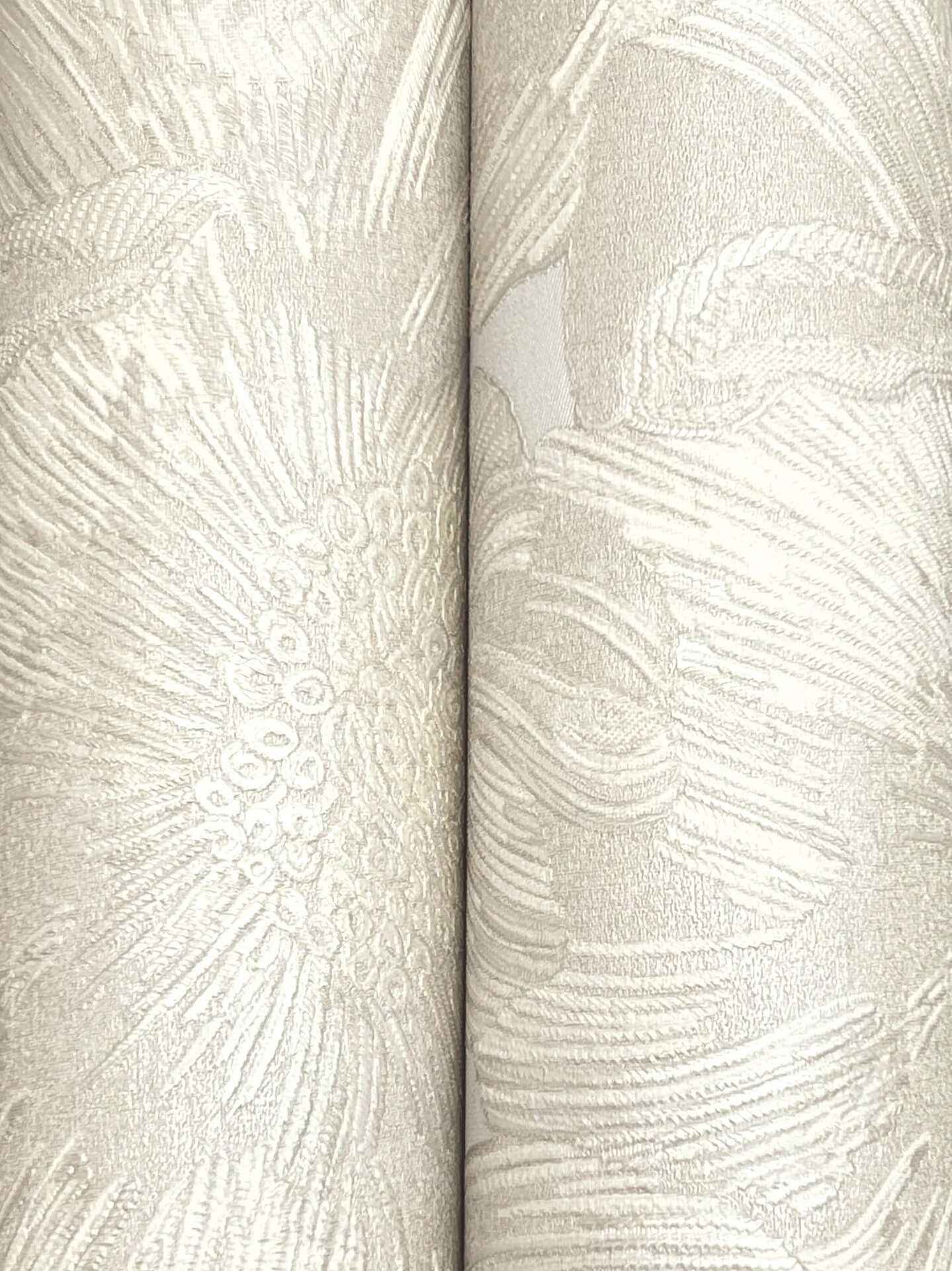 Anemoni White Wallpaper - York Wallcoverings - MI10502 - York Wallcoverings Wallpaper