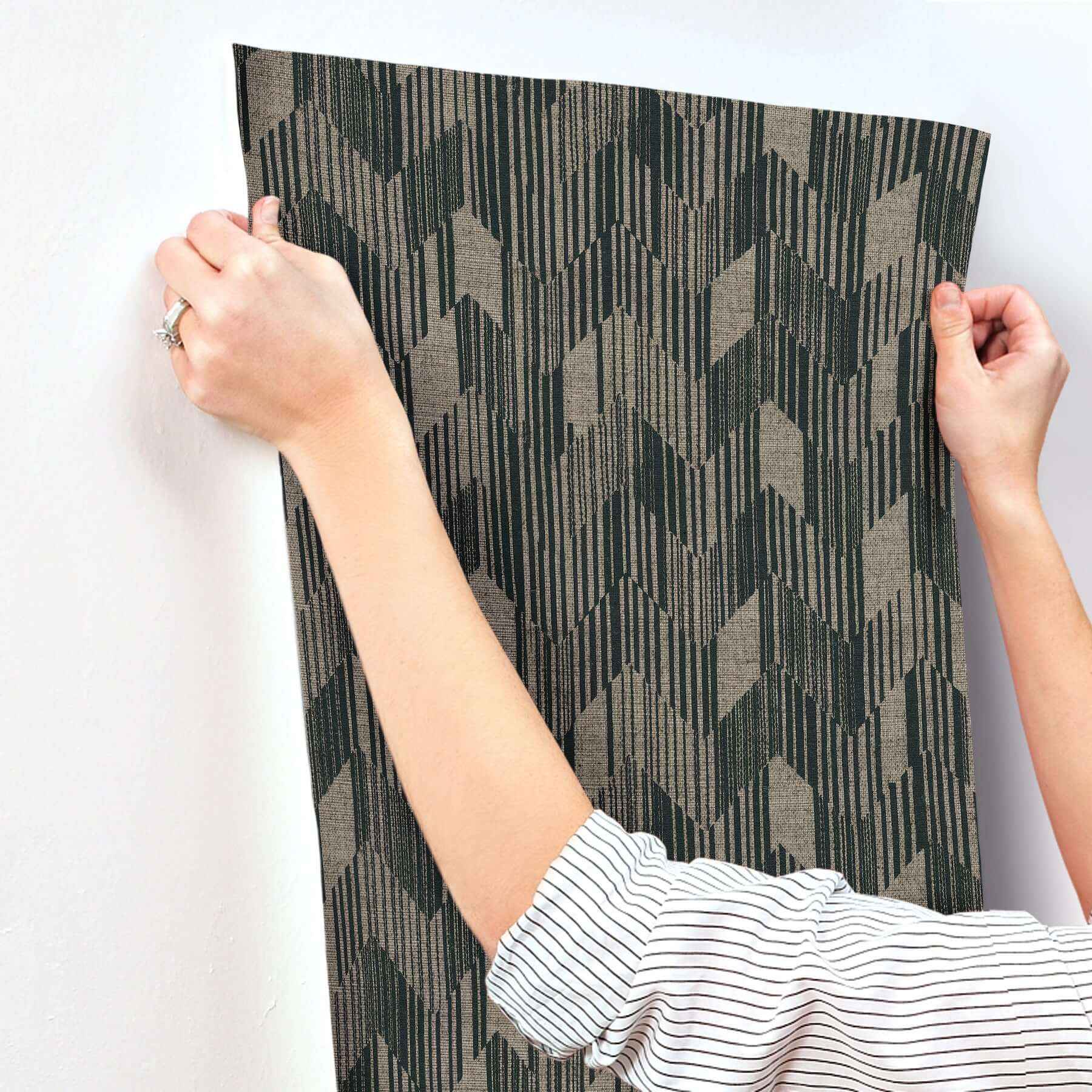 Birch Charcoal Wallpaper - York Wallcoverings - MI10528 - York Wallcoverings Wallpaper