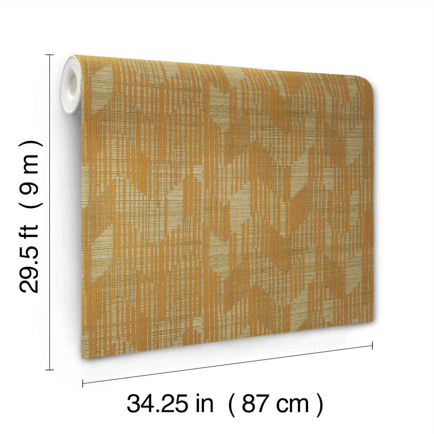 Birch Gold Wallpaper - York Wallcoverings - MI10526 - York Wallcoverings Wallpaper