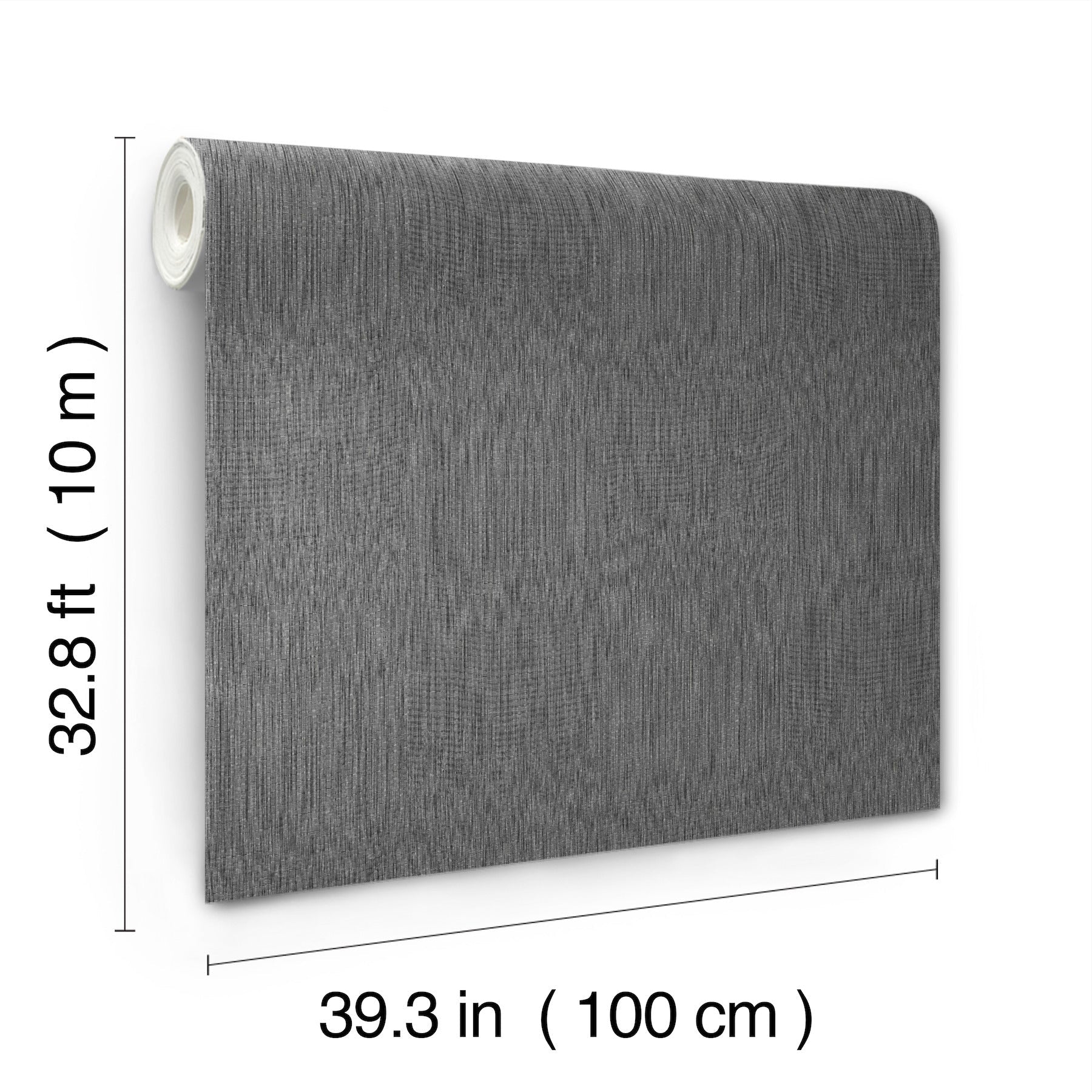 linen-charcoal-wallpaper-york-wallcoverings-mi10595 - York Wallpaper Wallpaper