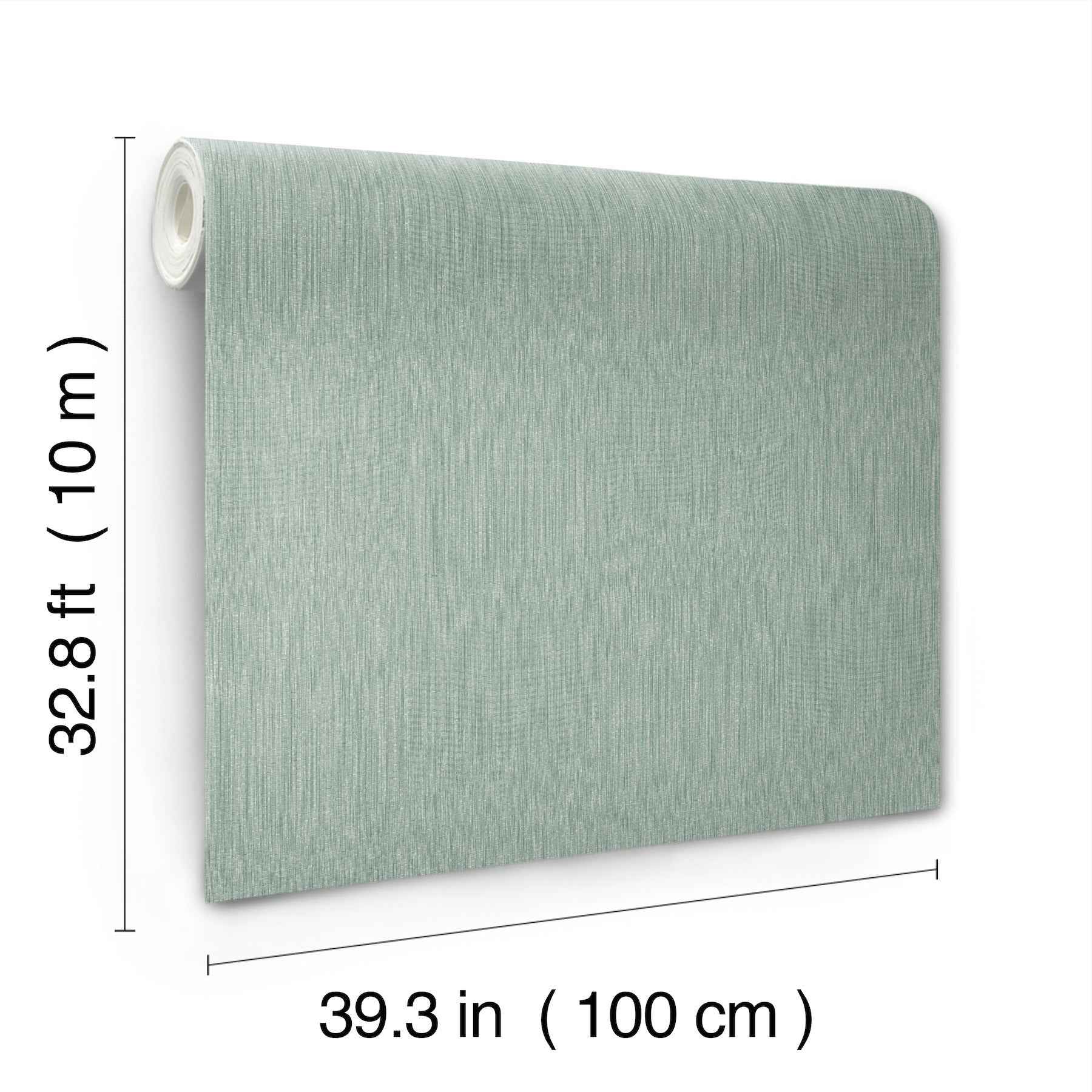 Linen Teal Wallpaper - York Wallcoverings - MI10596 - York Wallcoverings Wallpaper