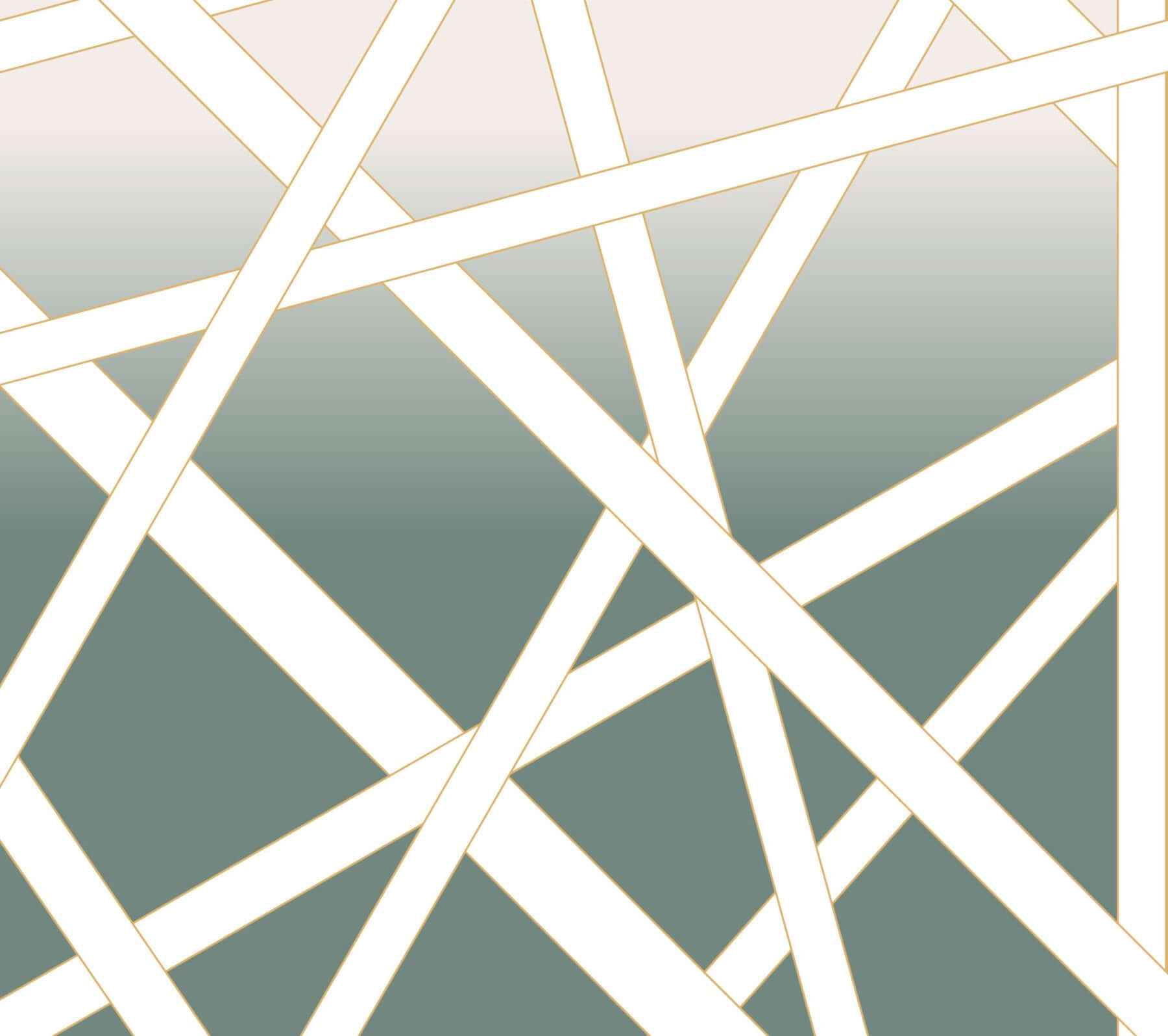 Nastri Shade Green Wall Mural - York Wallcoverings - MI10582M