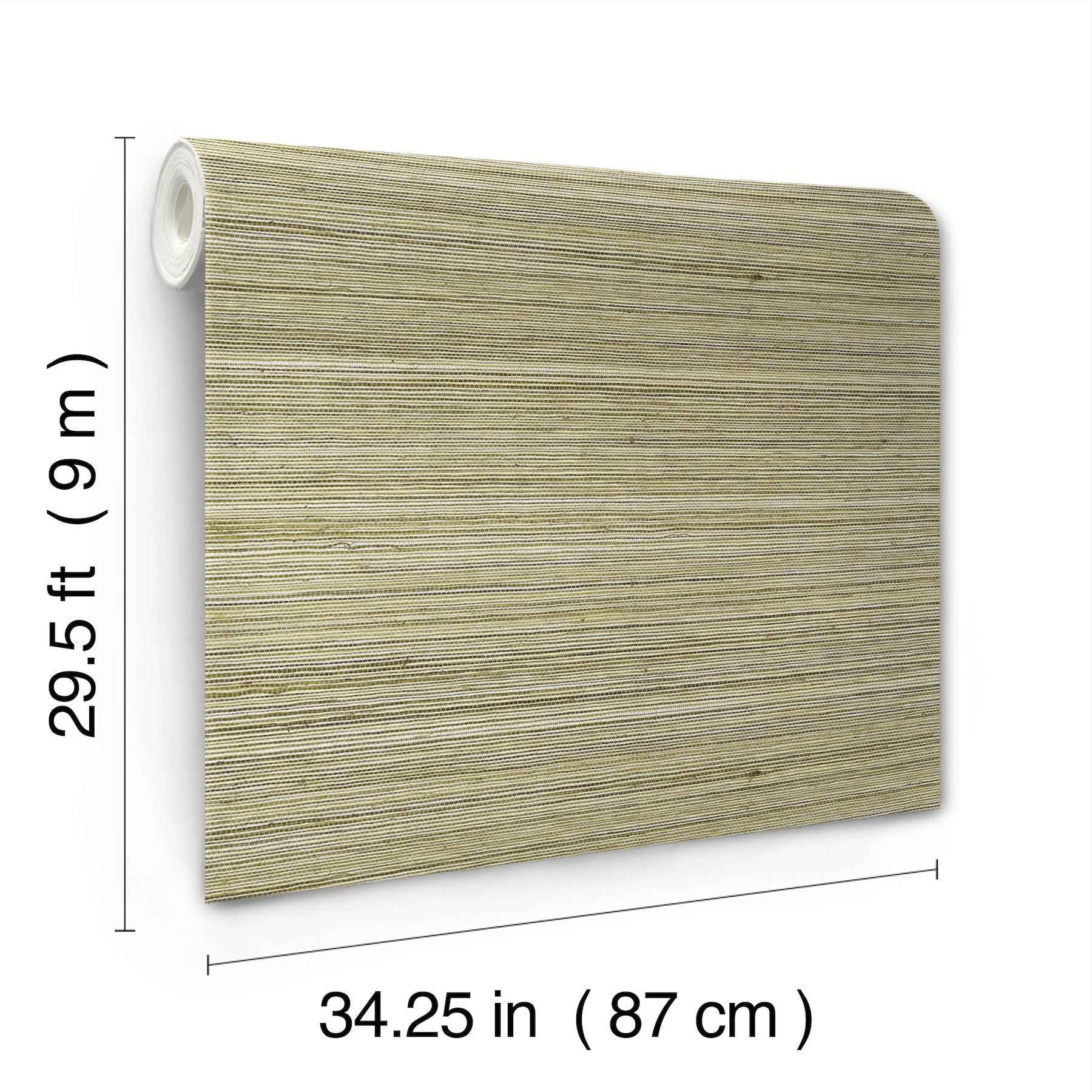 Raffia Charcoal Wallpaper - York Wallcoverings - MI4765 - York Wallcoverings Wallpaper