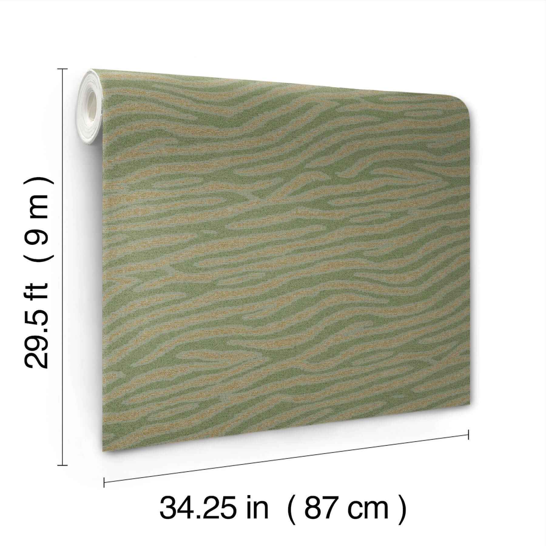 Zambia Green Wallpaper - York Wallcoverings - MI10532 - York Wallcoverings Wallpaper