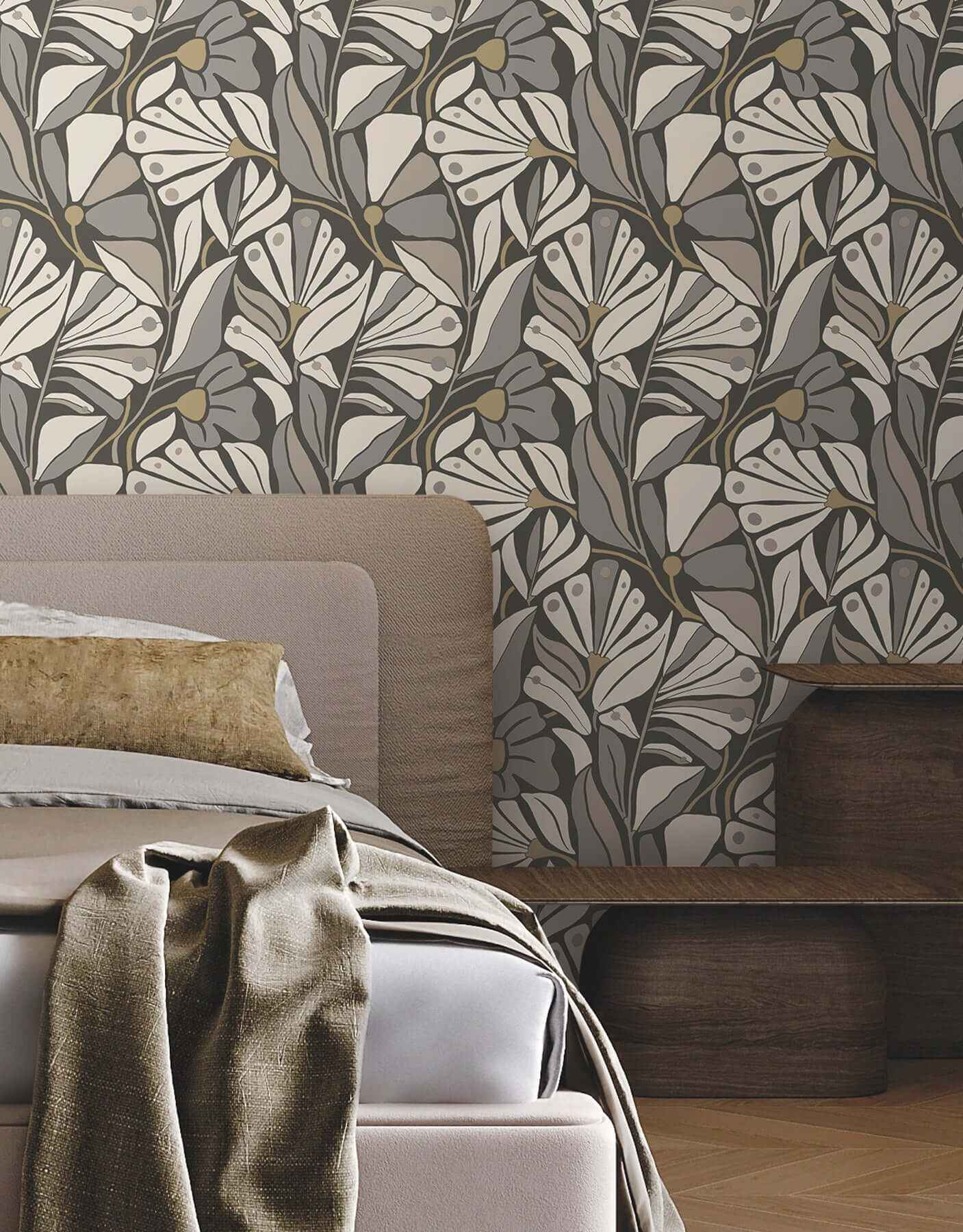 Cabana Club Onyx Wallpaper - York Wallcoverings - MT5626 - York Wallcoverings Wallpaper